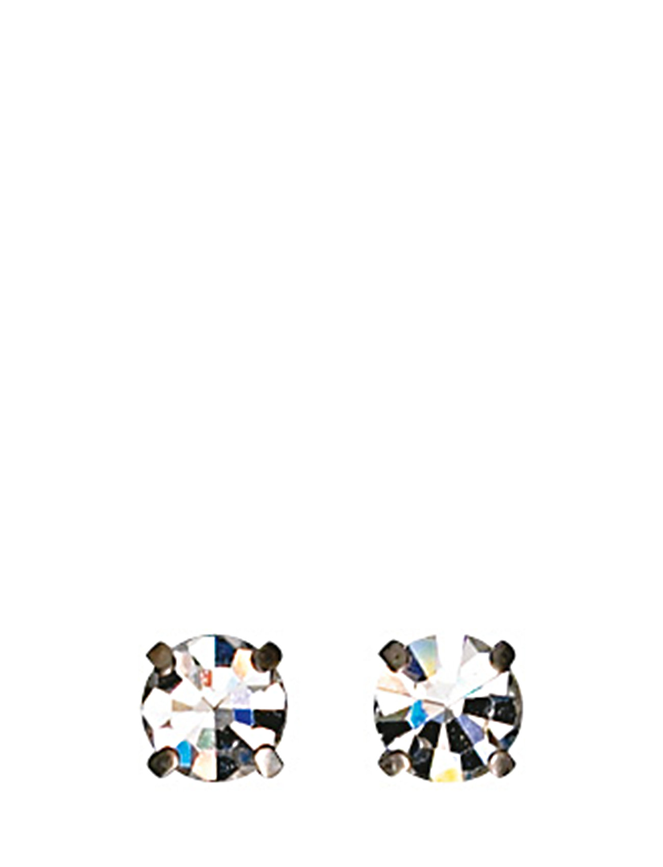 Original Earrings Crystal Silver-Plated