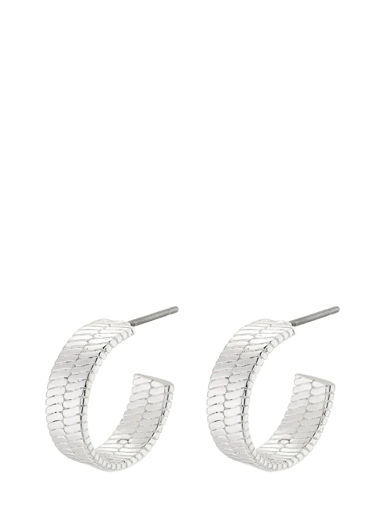Pilgrim YGGDRASIL earrings silver-plated - Accessoires - SILVER PLATED / silver