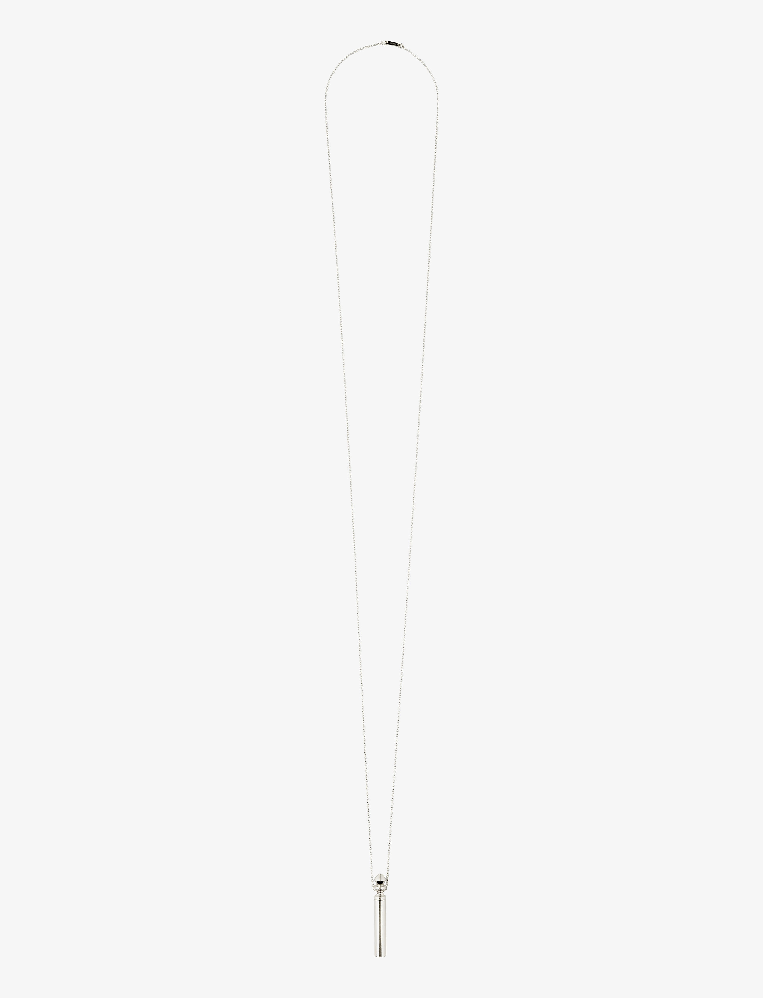 Pilgrim - RECONNECT tube pendant necklace - silver plated - 2