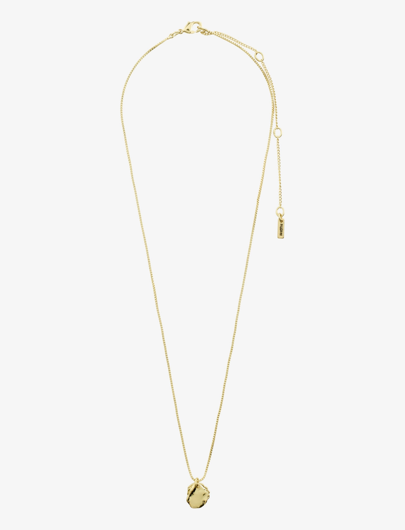Pilgrim - OPTIMISM coin necklace gold-plated - gold plated - 1