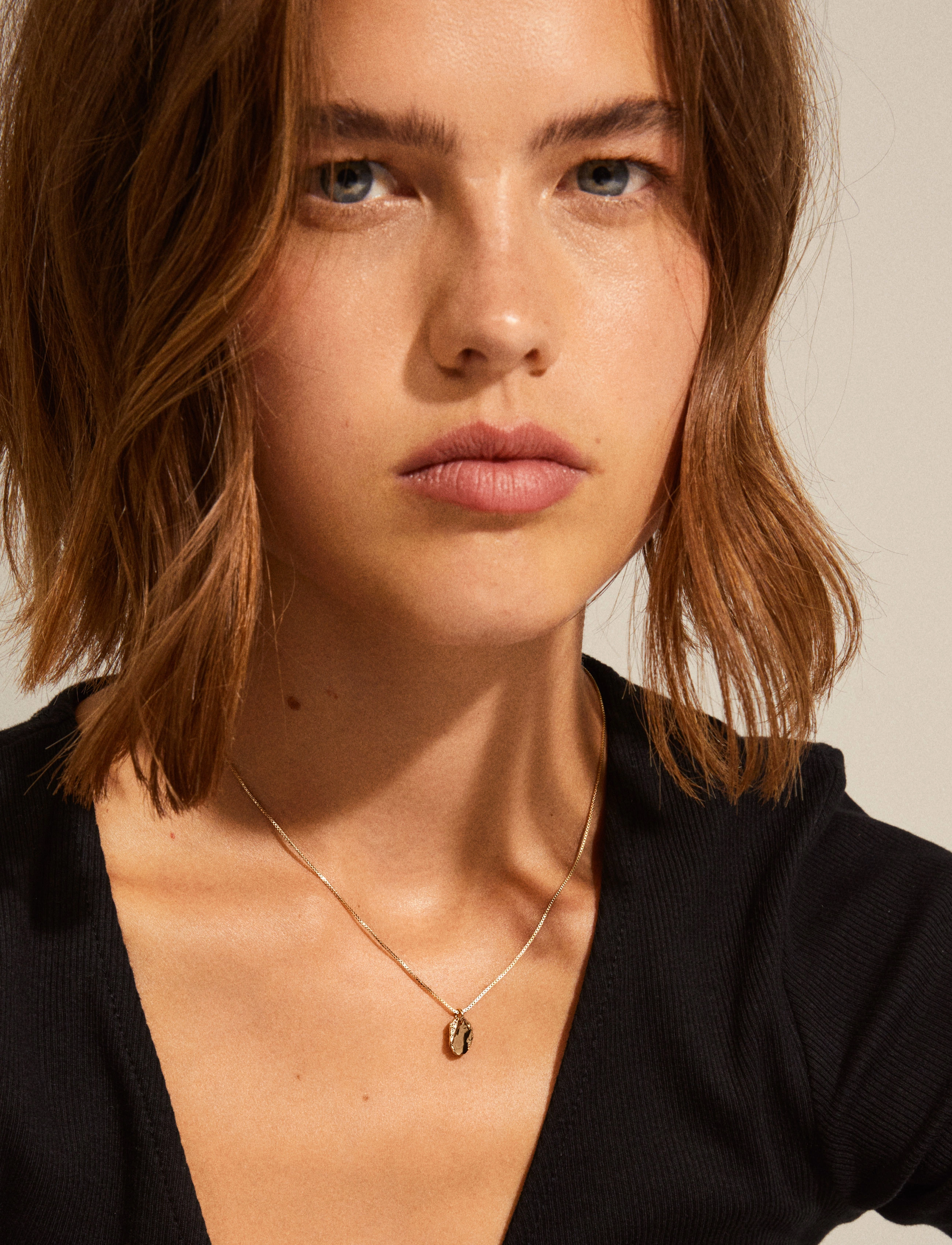 Pilgrim - OPTIMISM coin necklace gold-plated - gold plated - 2