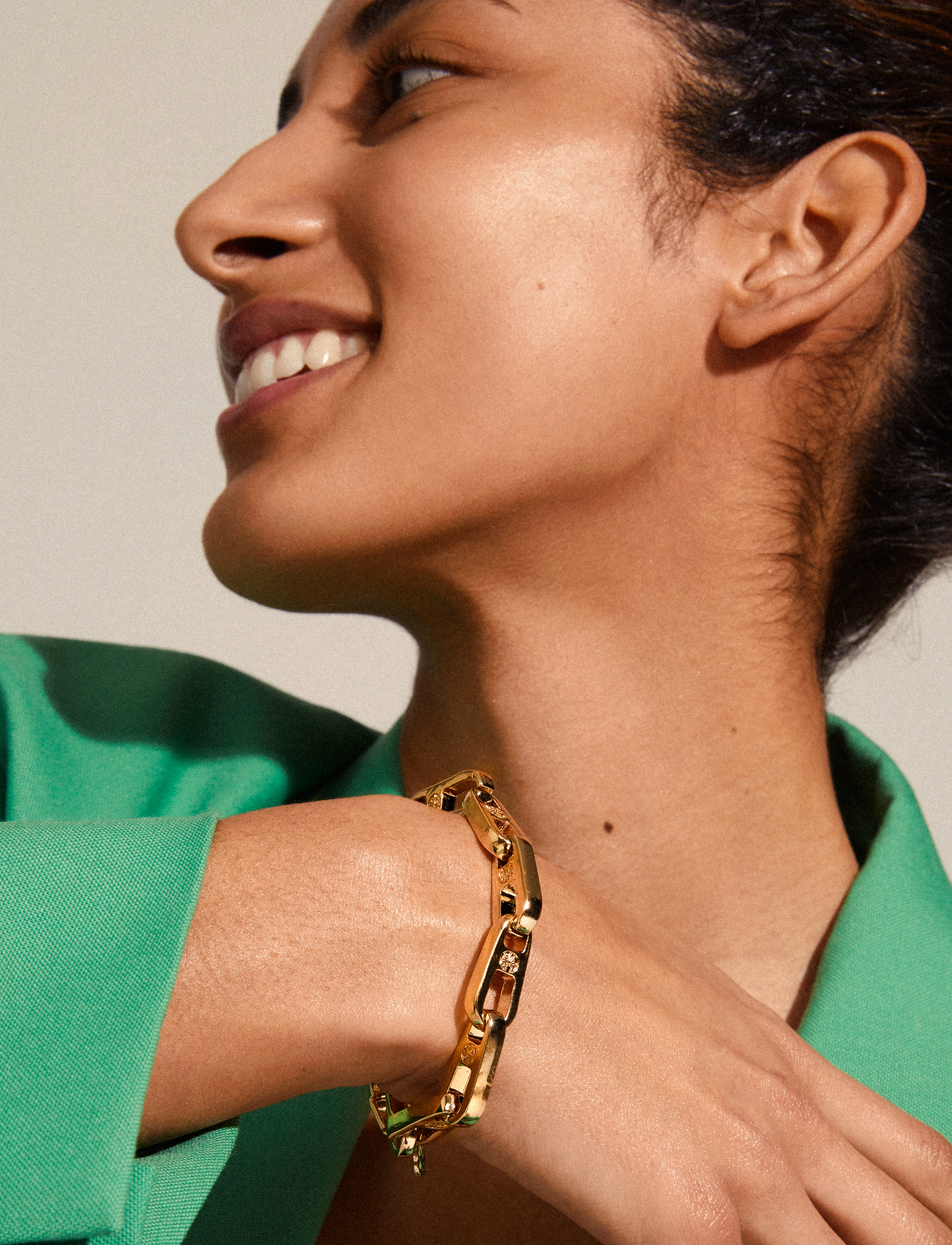 Pilgrim - LOVE chain bracelet - gold plated - 3