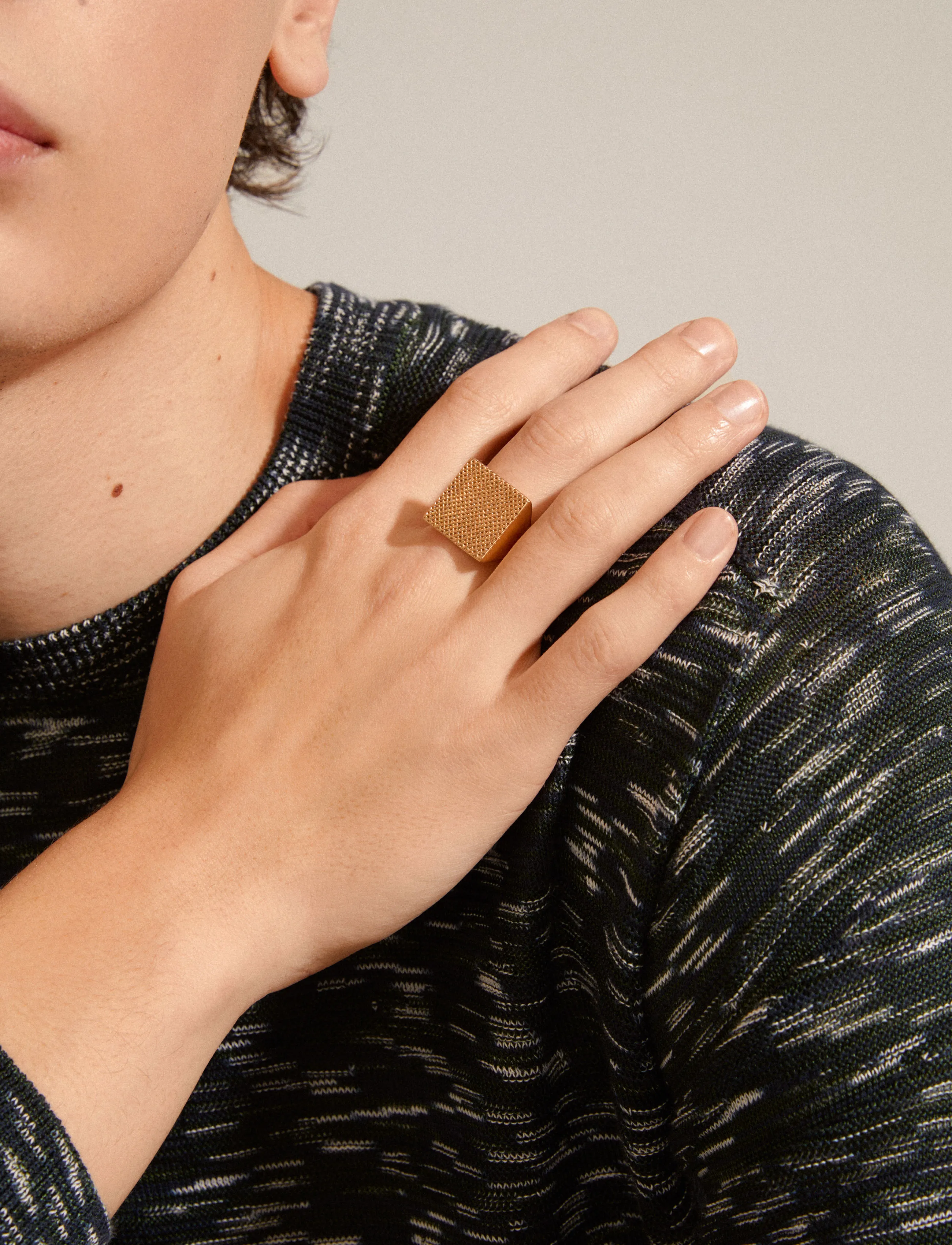 Pilgrim - PULSE signet ring gold-plated - festkläder till outletpriser - gold plated - 2