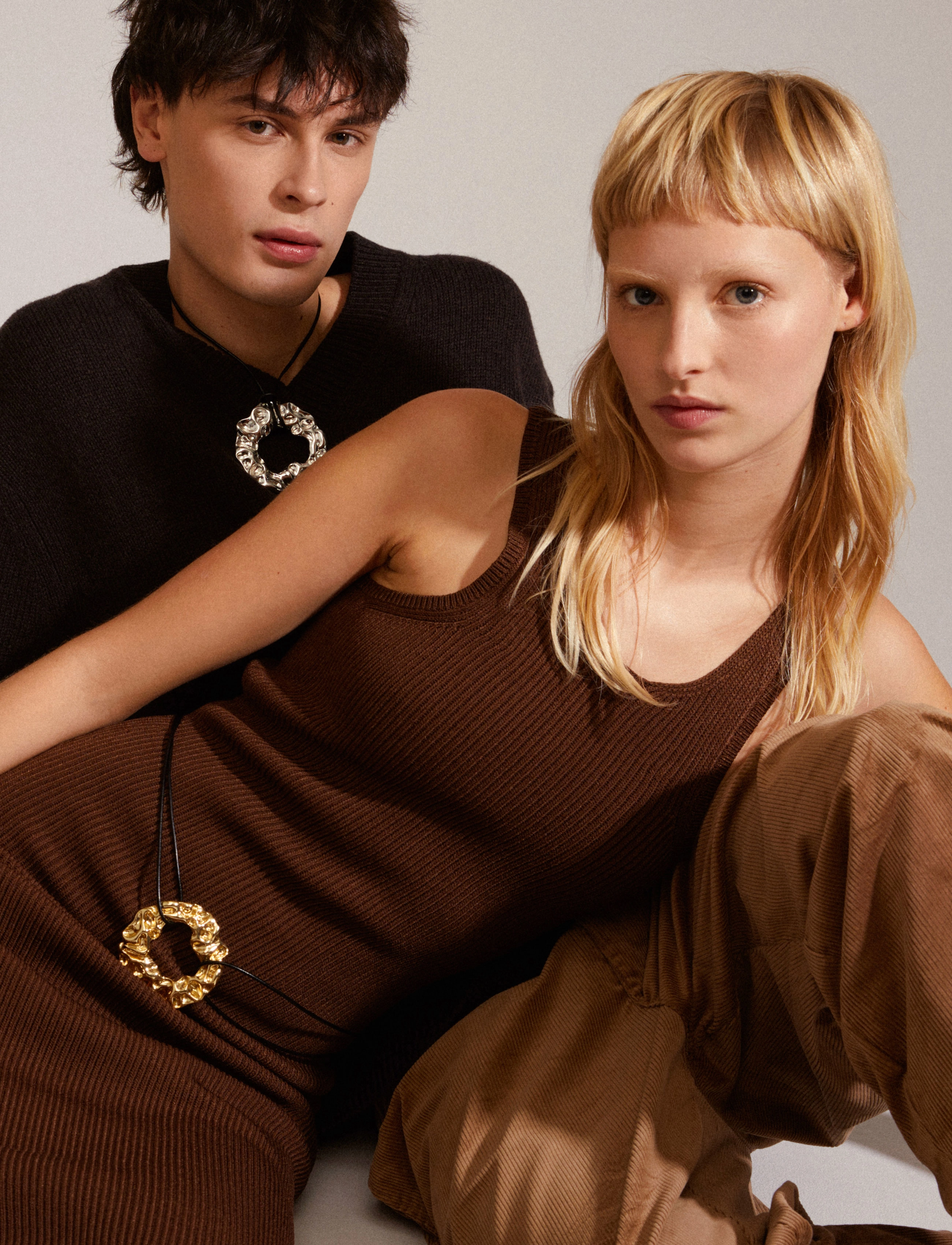 Pilgrim - PULSE recycled multi chain - gold plated - 3