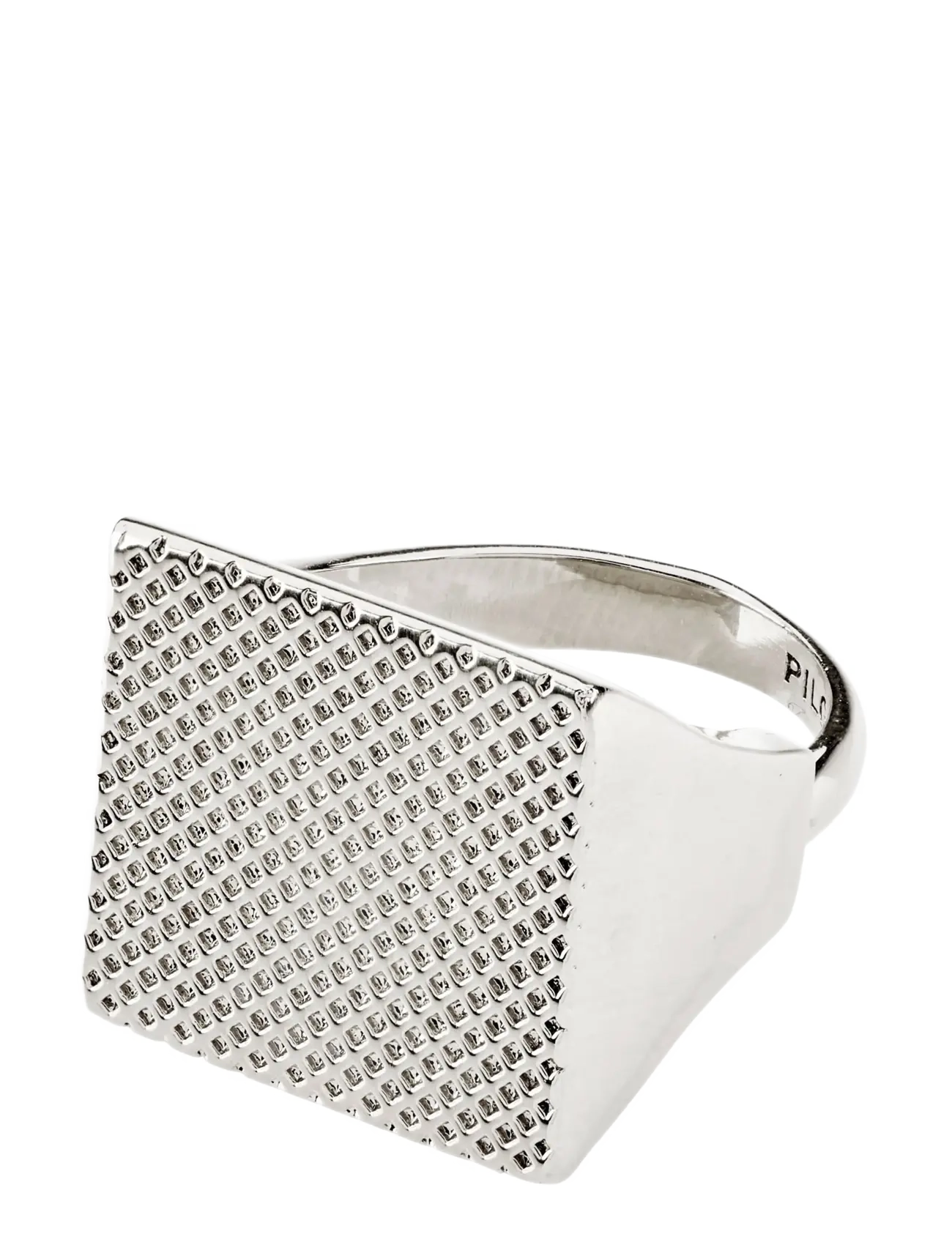 Pilgrim PULSE signet ring silver-plated - Rings - SILVER PLATED / silver