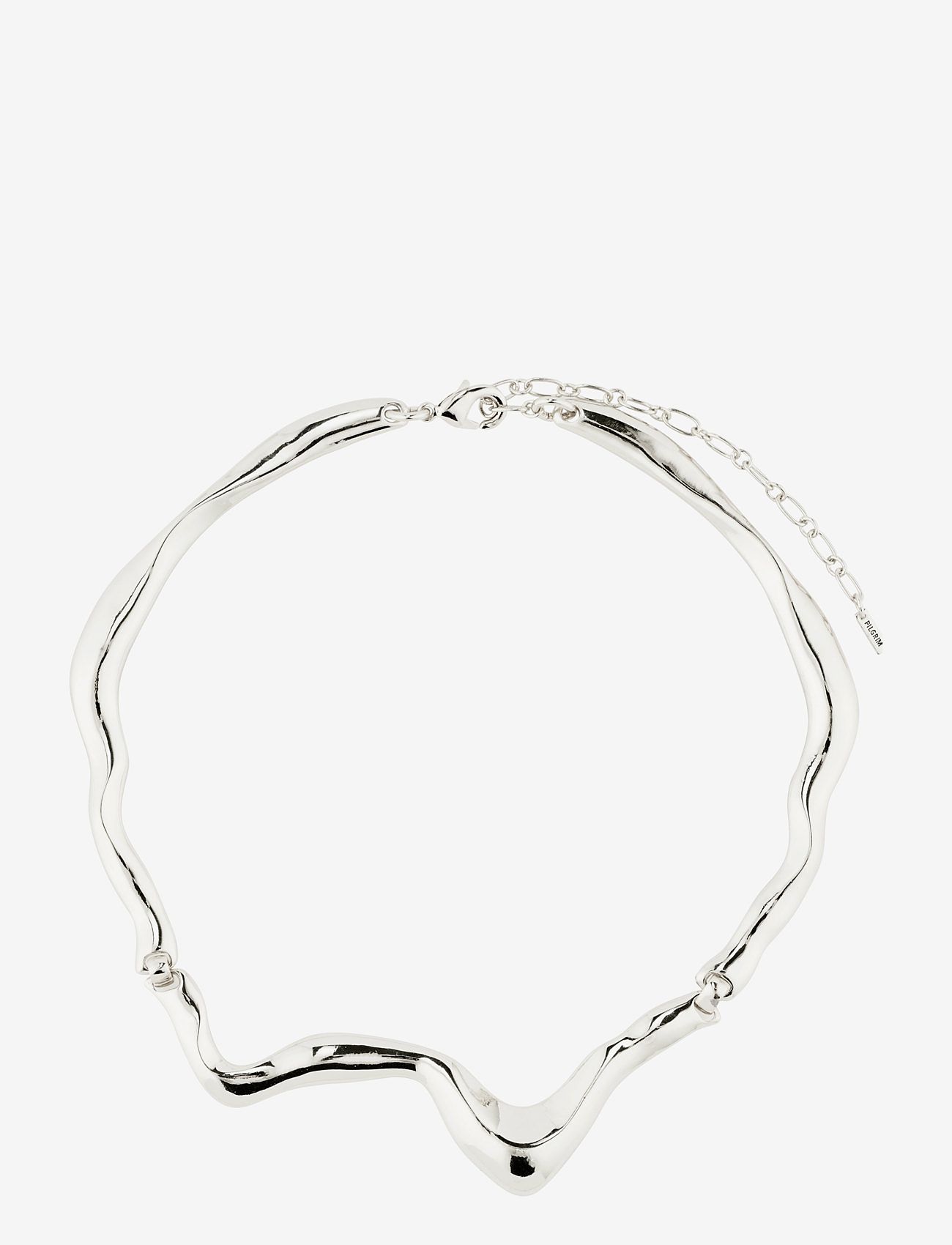 Pilgrim - MOON recycled necklace - feestelijke kleding voor outlet-prijzen - silver plated - 0