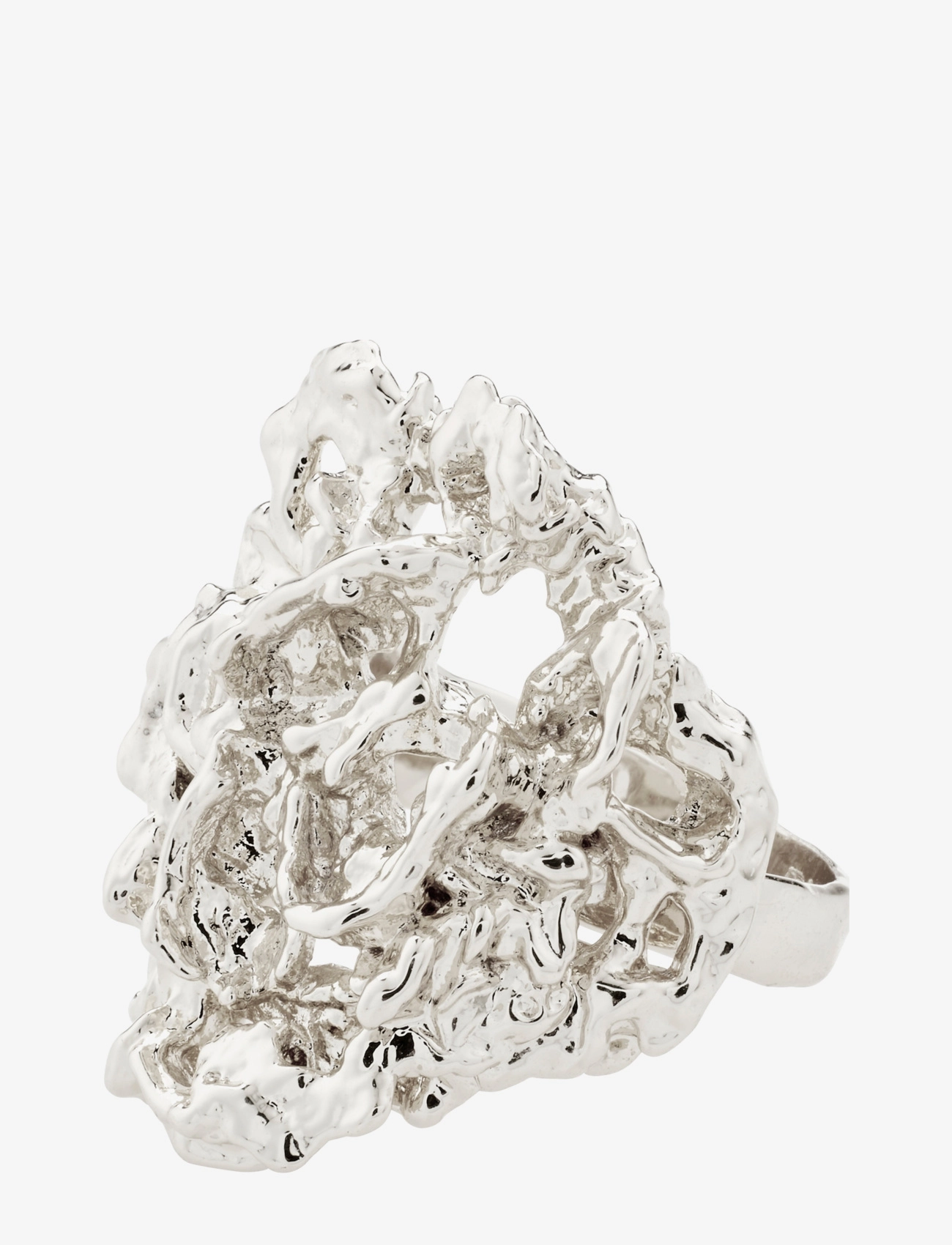 Pilgrim ACT recycled ring - Ringe - SILVER PLATED / silver