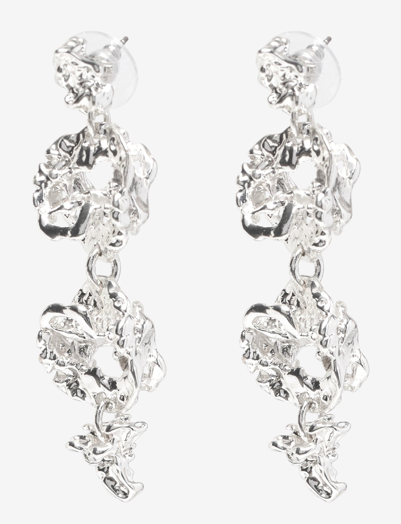 Pilgrim - ACT earrings silver-plated - julegaver under 500kr - silver plated - 0