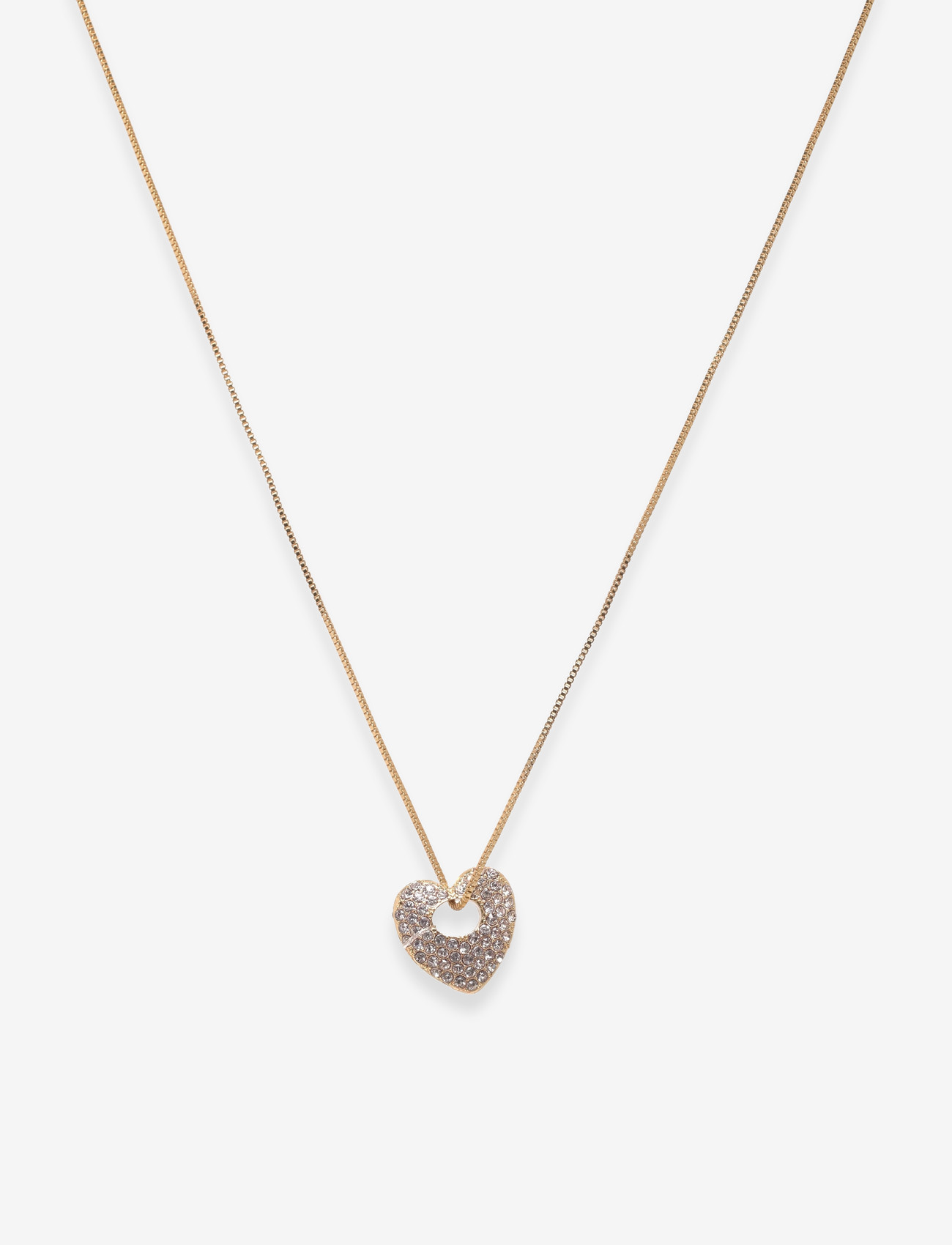 Pilgrim - DUNE heart necklace gold-plated - halskæder med vedhæng - gold plated - 0