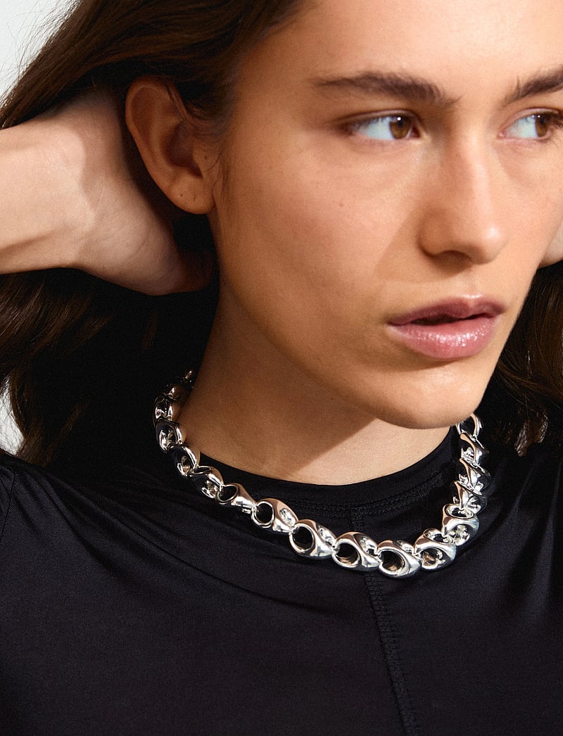 Pilgrim - DUNE necklace silver-plated - kedjehalsband - silver plated - 2