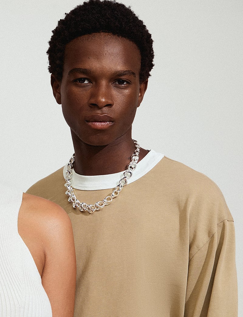 Pilgrim - DUNE necklace silver-plated - kedjehalsband - silver plated - 3