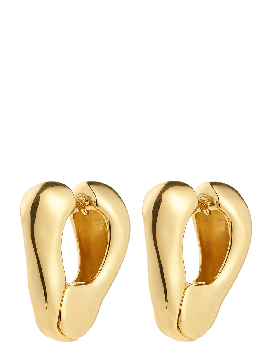 Pilgrim - FREE earrings gold-plated - korvarenkaat - gold plated - 1