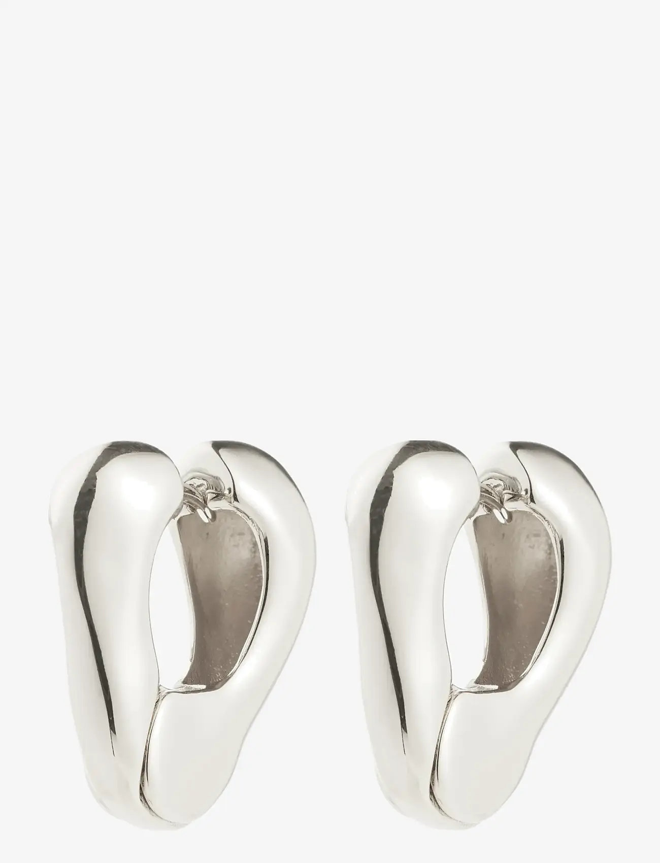 Pilgrim - FREE earrings silver-plated - hoops - silver plated - 1