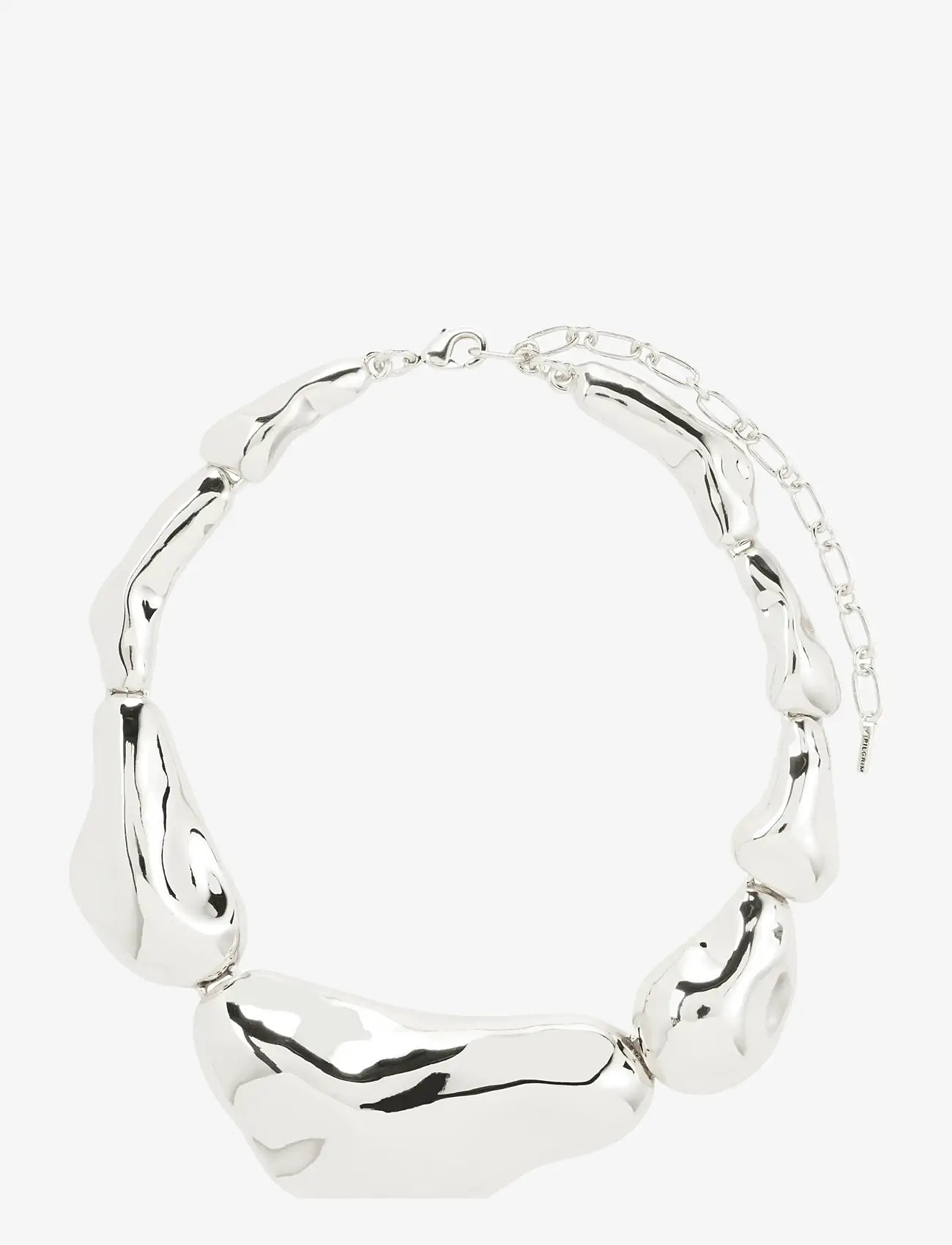 Pilgrim - FREE statement necklace silver-plated - silver plated - 1