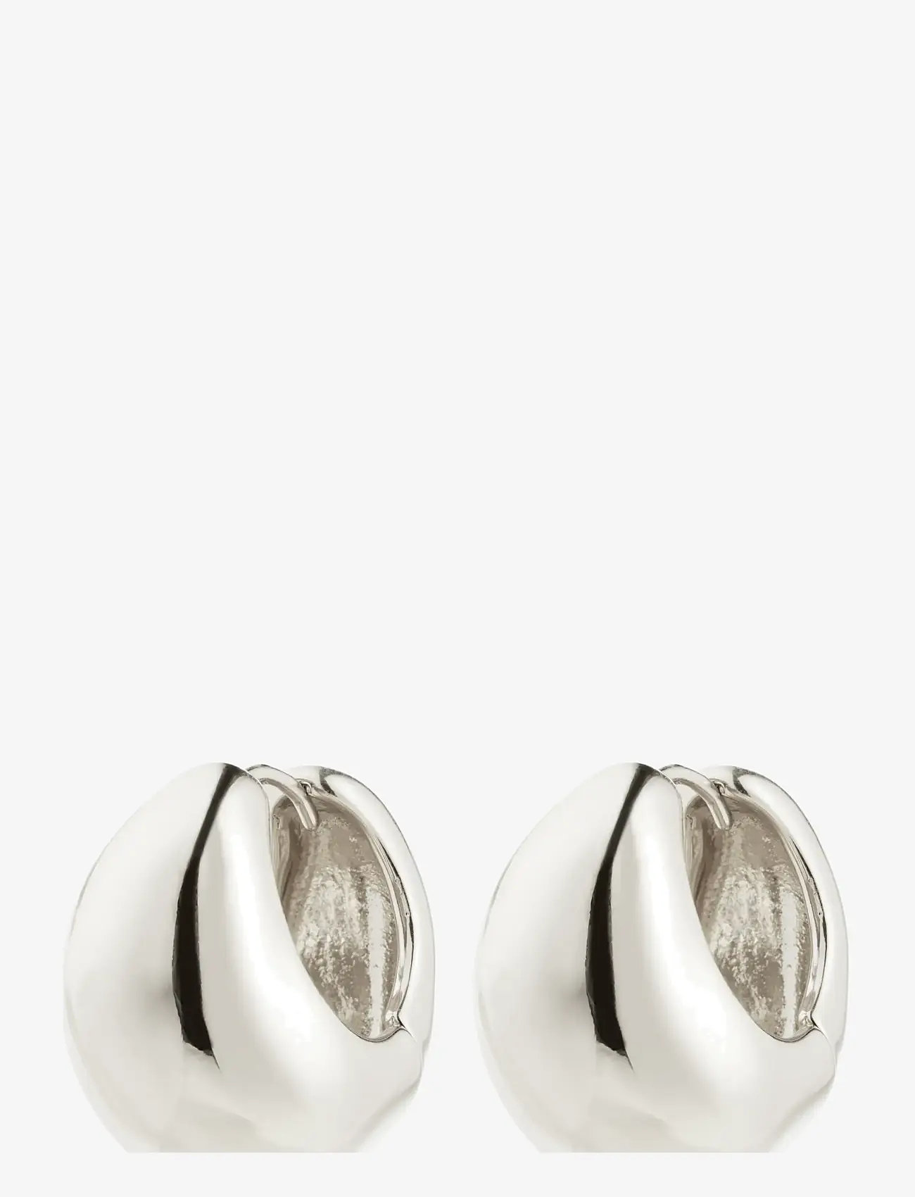 Pilgrim - FREE hoops silver-plated - silver plated - 1