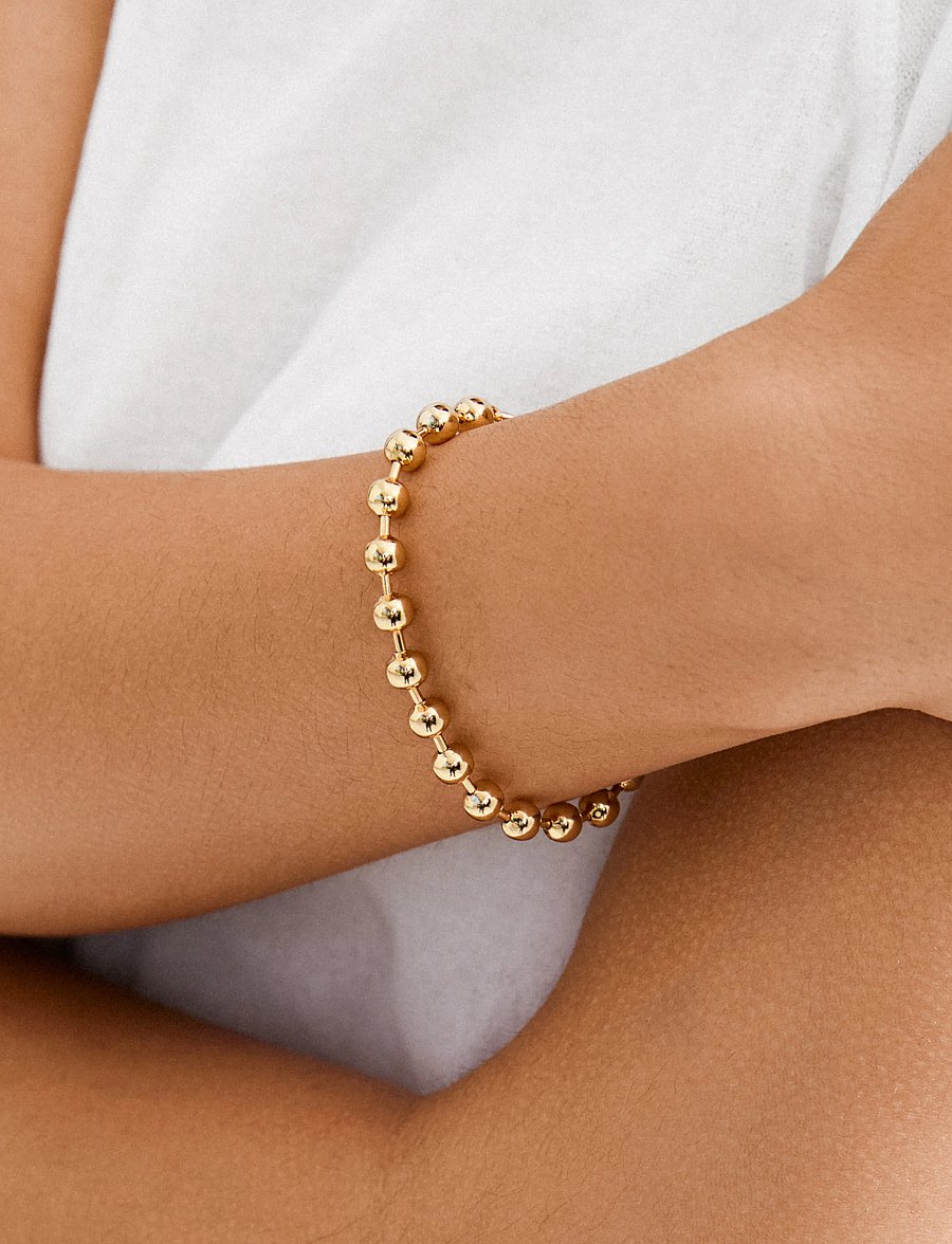 Pilgrim - AIR bracelet gold-plated - konfirmation - gold plated - 2