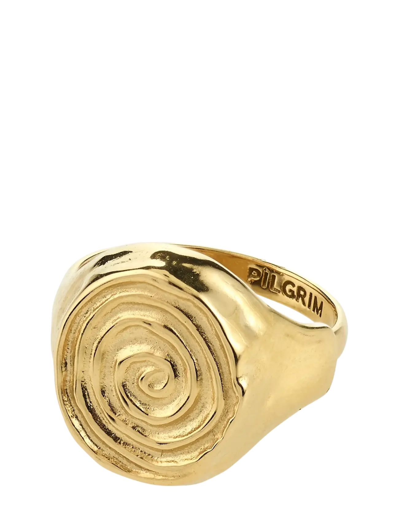 PILGRIM Air Ring Gold-Plated Gold - One Size - Damen