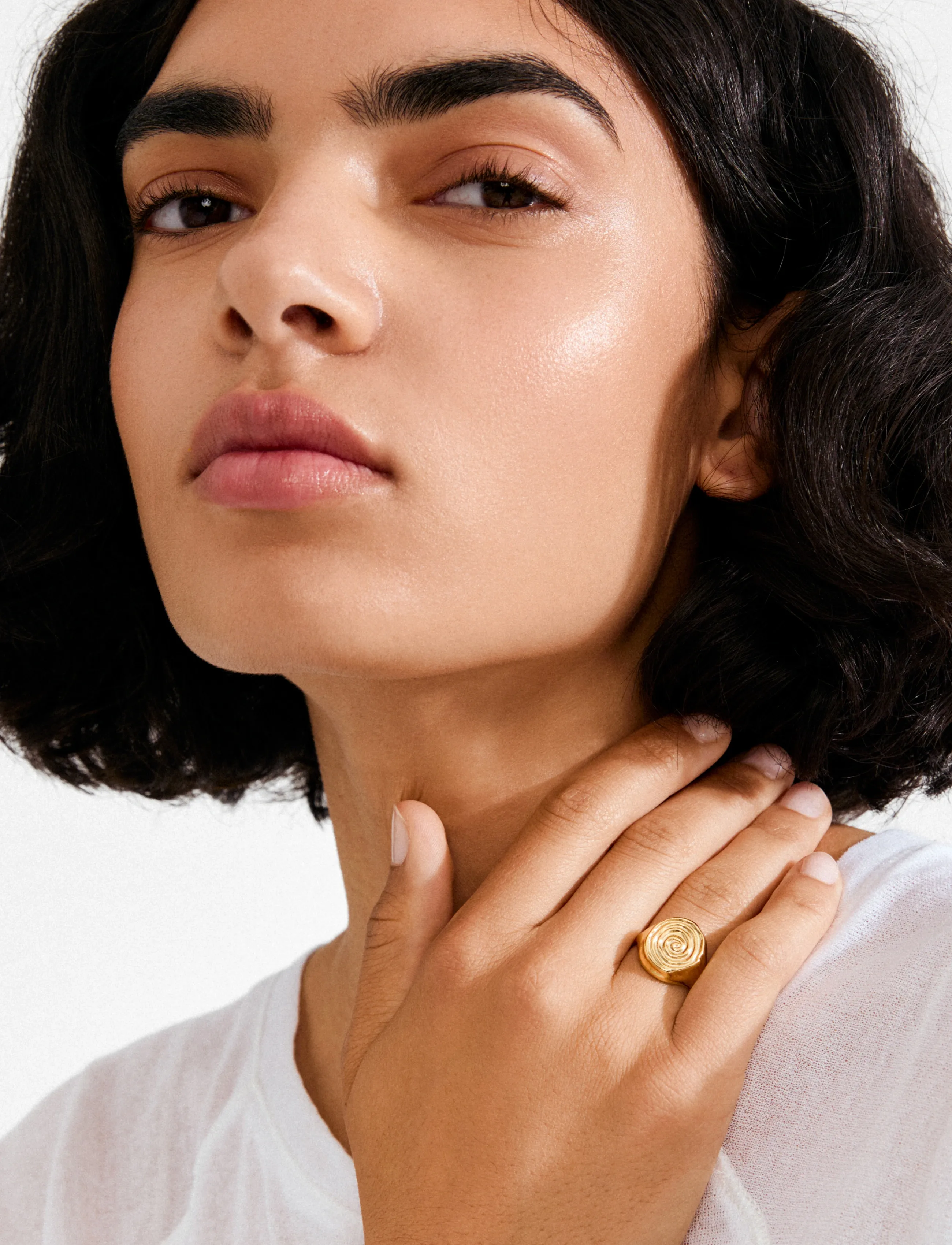 Pilgrim - AIR ring gold-plated - festmode zu outlet-preisen - gold plated - 2