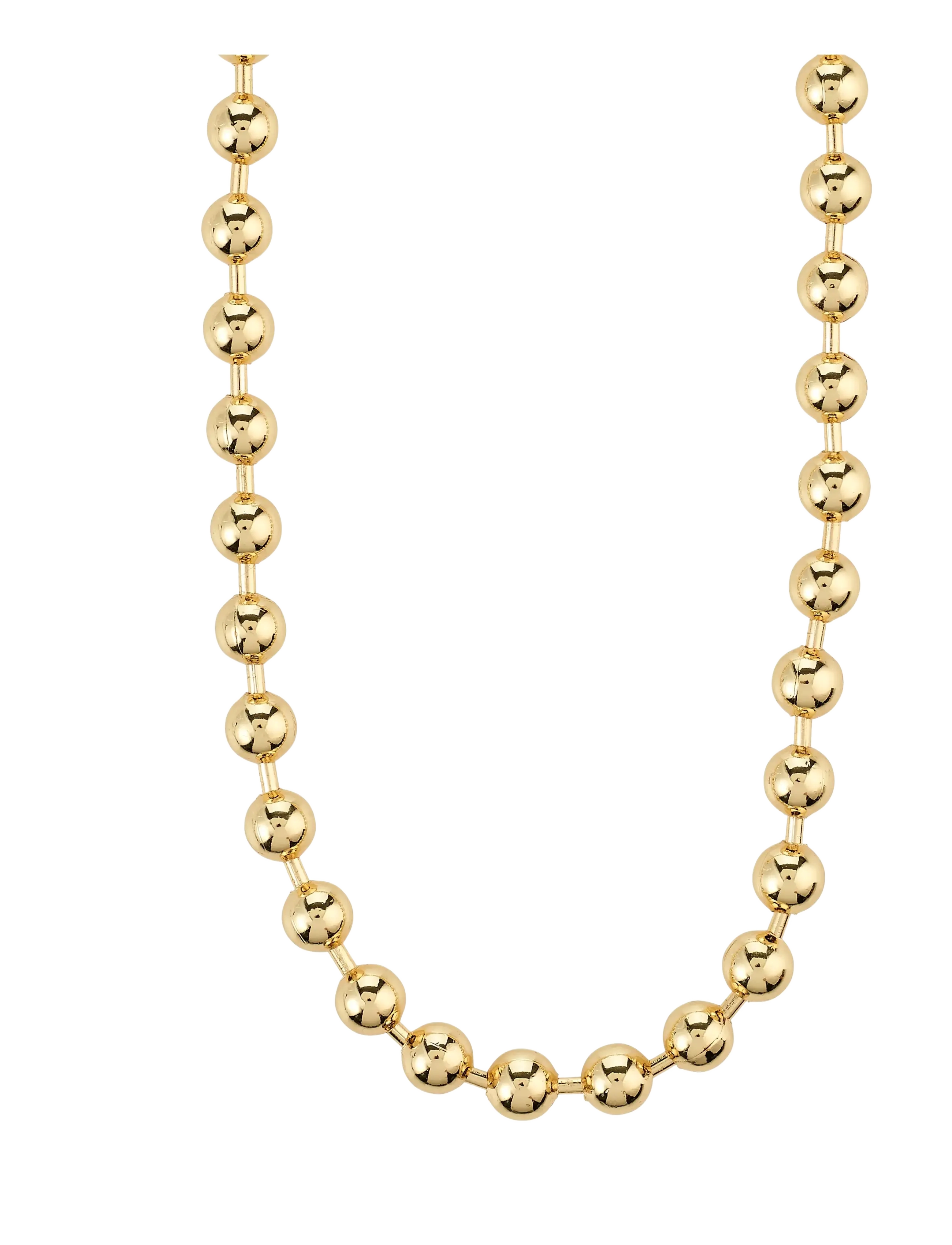 Pilgrim AIR necklace gold-plated - Festtøj - GOLD PLATED / gold