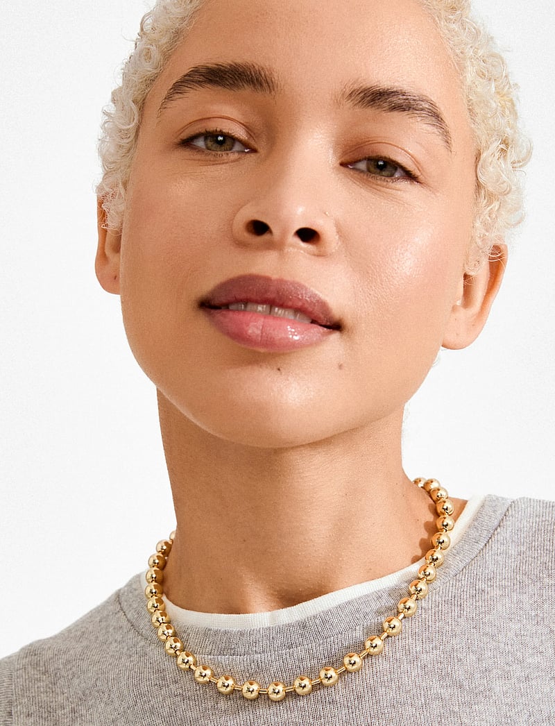 Pilgrim - AIR necklace gold-plated - kedjehalsband - gold plated - 0