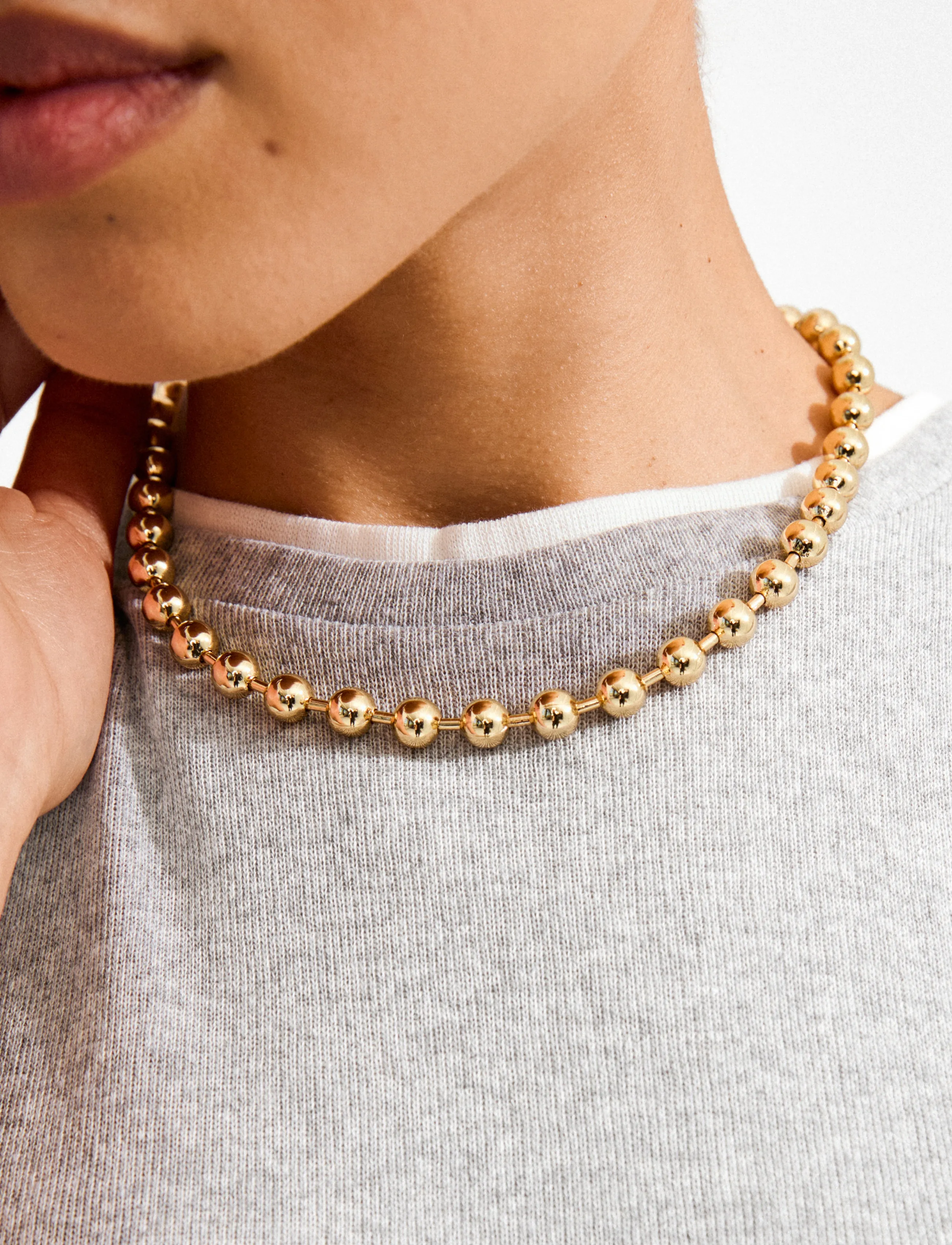 Pilgrim - AIR necklace gold-plated - halskettingen - gold plated - 3