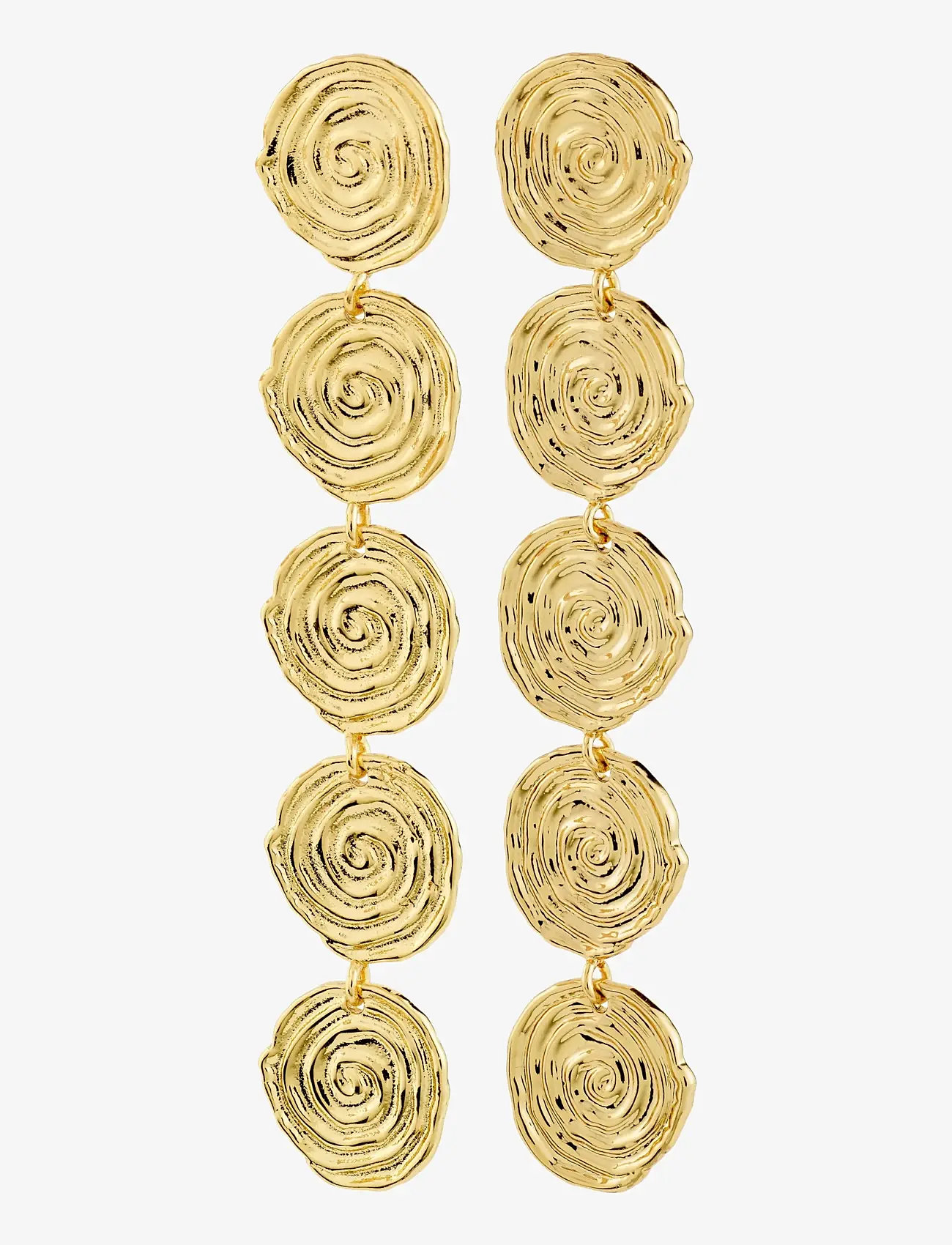 Pilgrim - AIR earrings gold-plated - statement øreringe - gold plated - 1