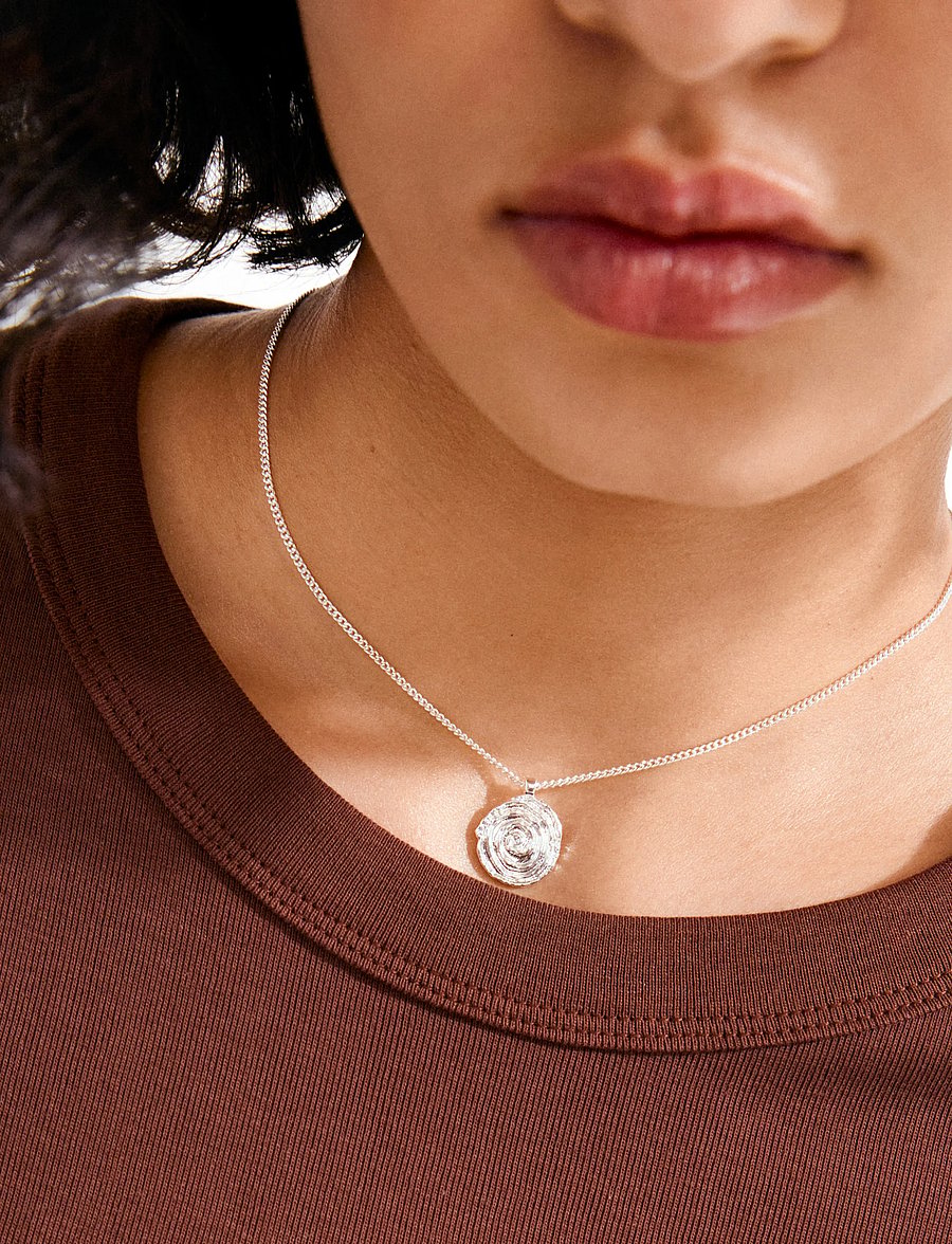 Pilgrim - AIR necklace silver-plated - konfirmation - silver plated - 4