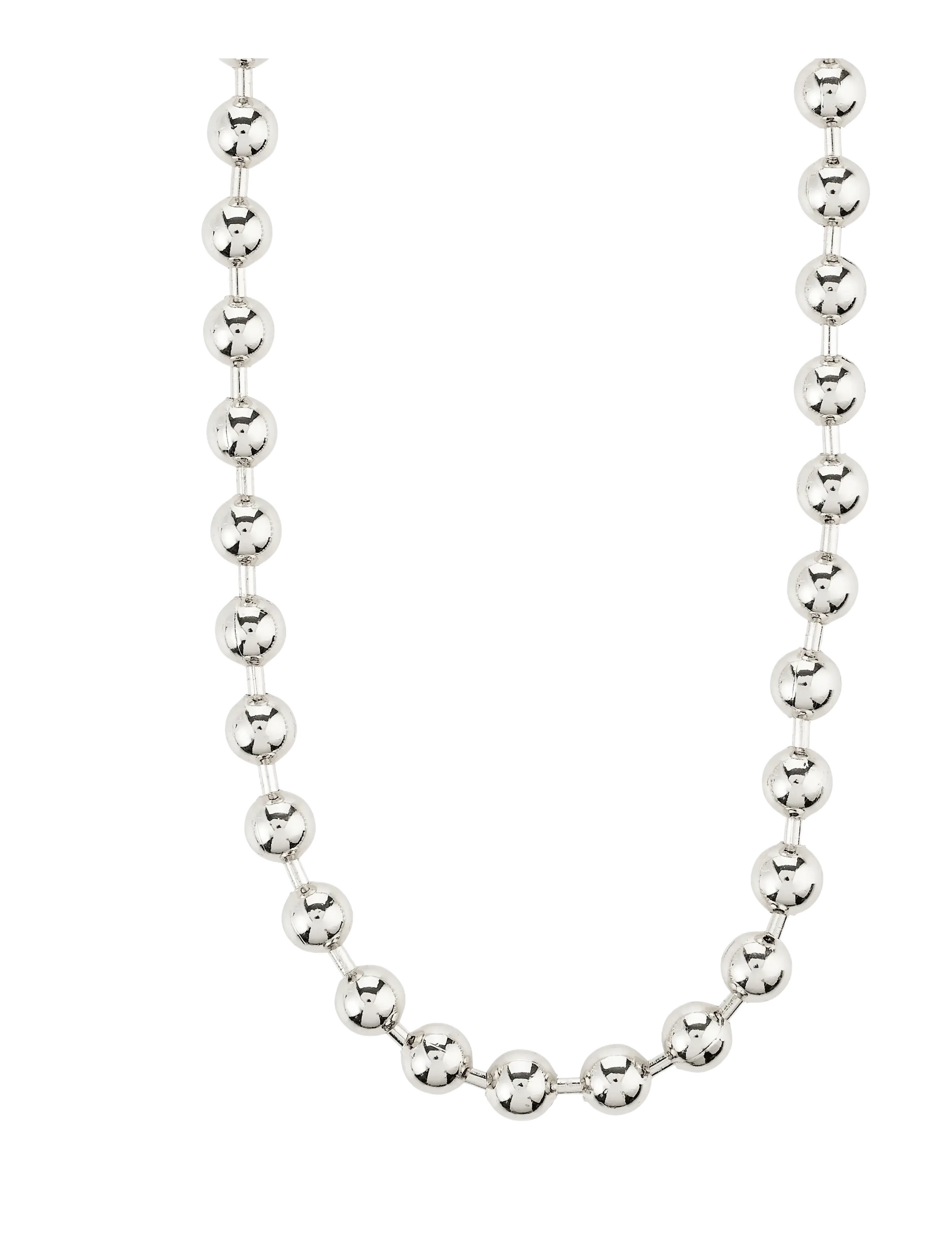 PILGRIM Air Kette Silber-Plated Silber - One Size - Damen