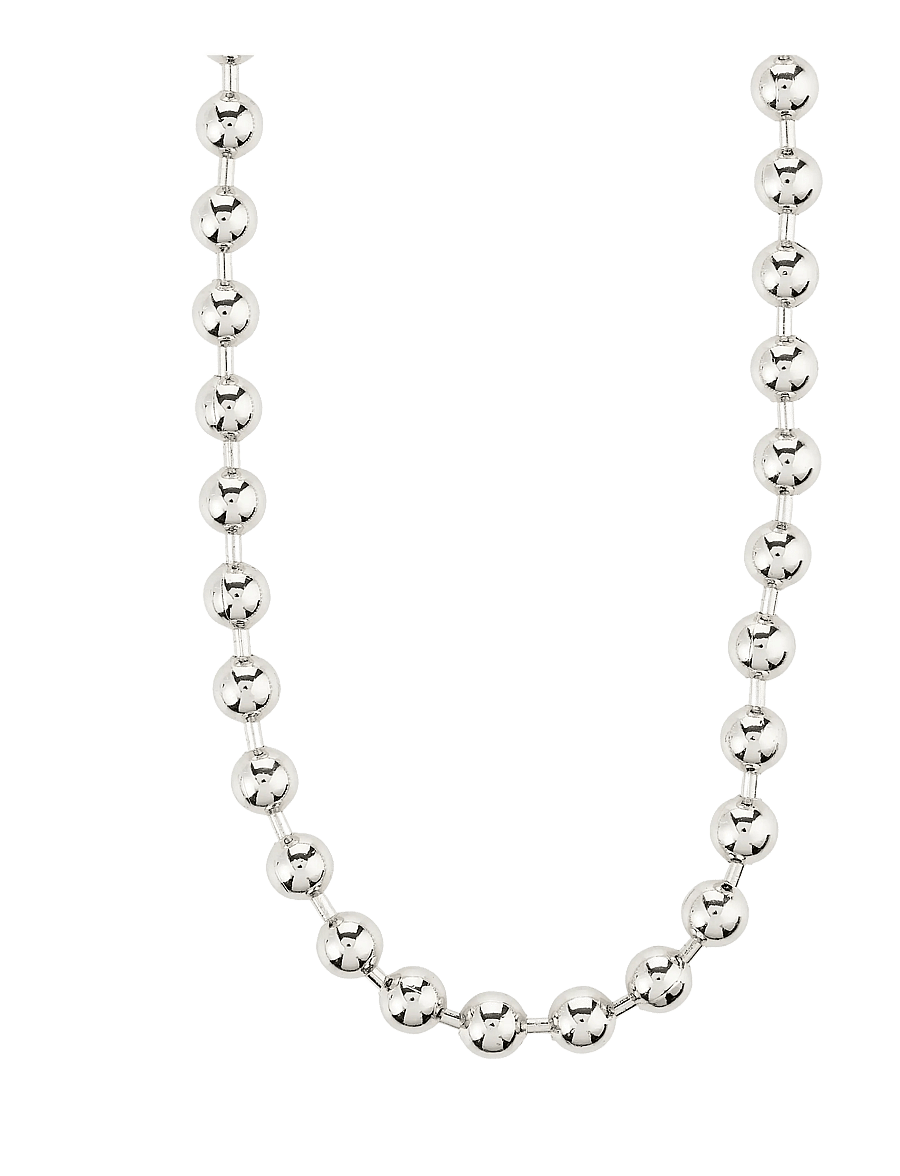 Pilgrim - AIR necklace silver-plated - kedjehalsband - silver plated - 1