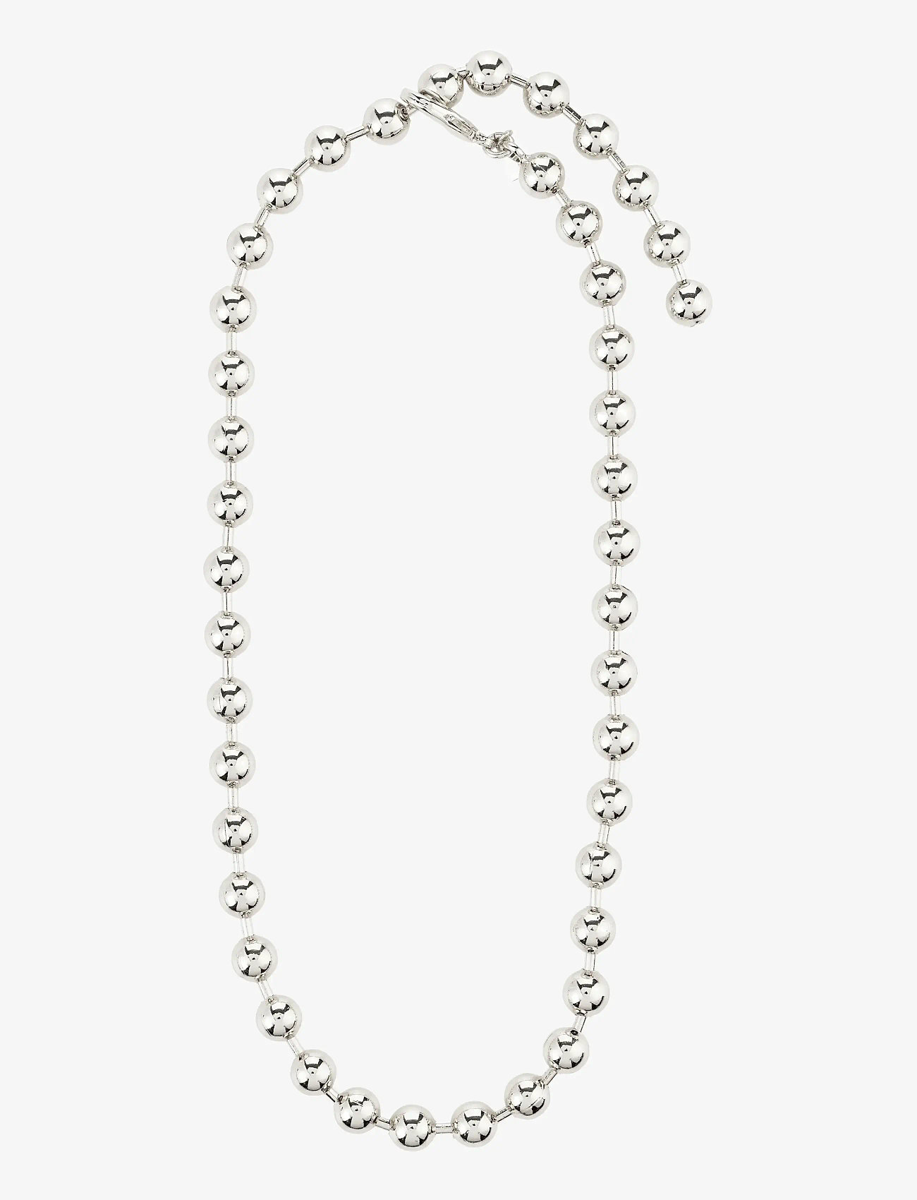 Pilgrim - AIR necklace silver-plated - izteiksmīgas kaklarotas - silver plated - 2