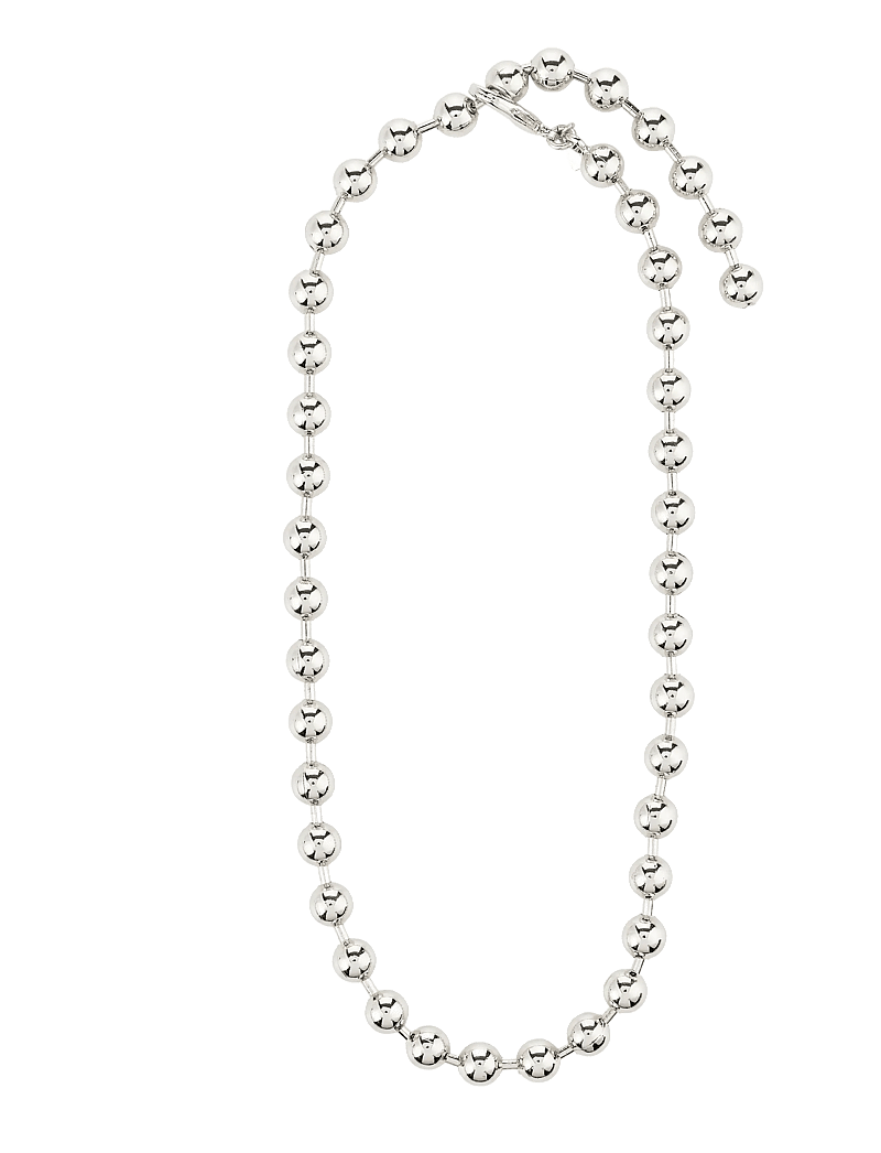 Pilgrim - AIR necklace silver-plated - izteiksmīgas kaklarotas - silver plated - 2