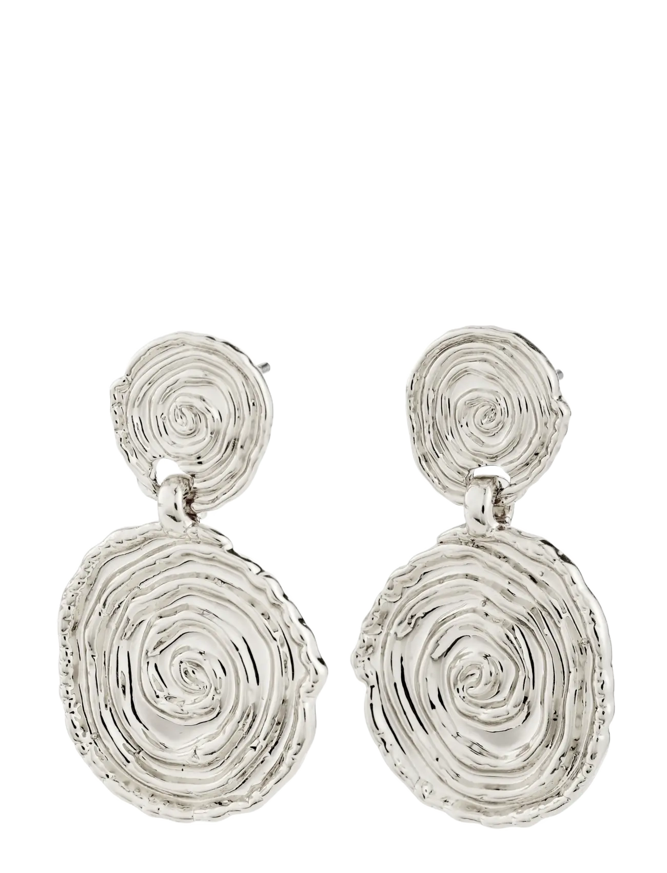 PILGRIM Air Ohrringe Silber-Plated Silber - One Size - Damen