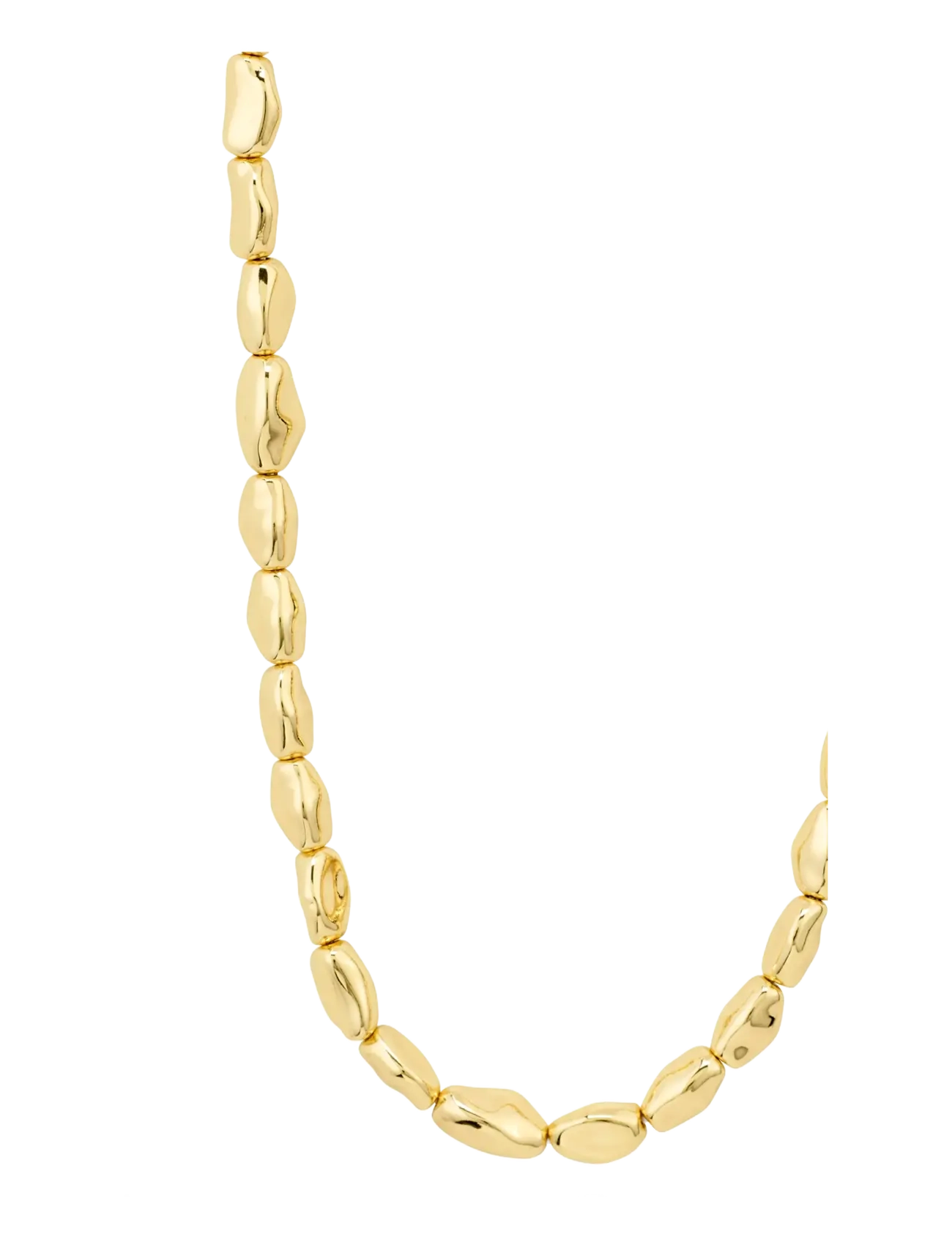 Pilgrim PRESENCE necklace gold-plated - Izteiksmīgas kaklarotas - GOLD PLATED / gold
