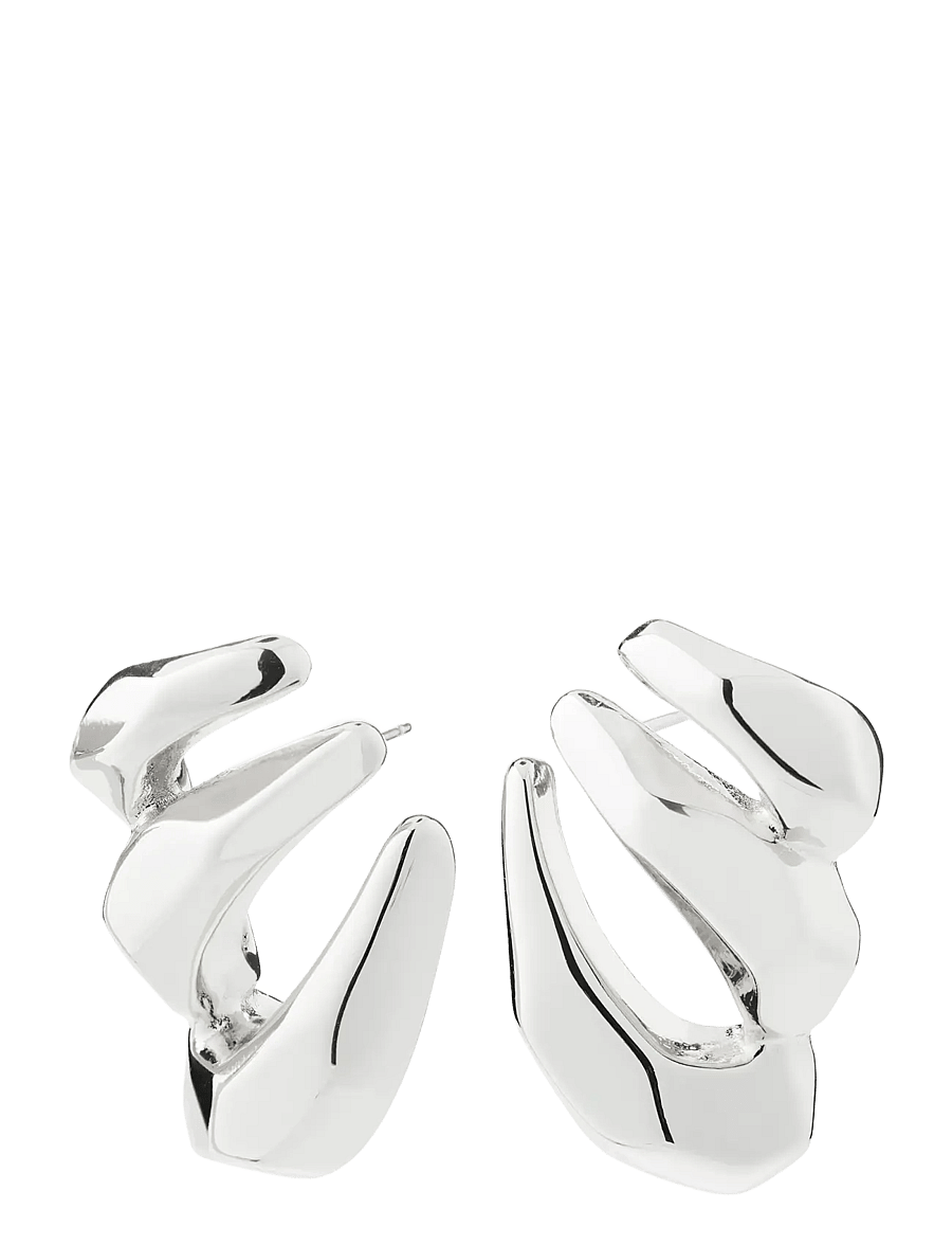 Pilgrim - PRESENCE earrings silver-plated - statement kõrvarõngad - silver plated - 1