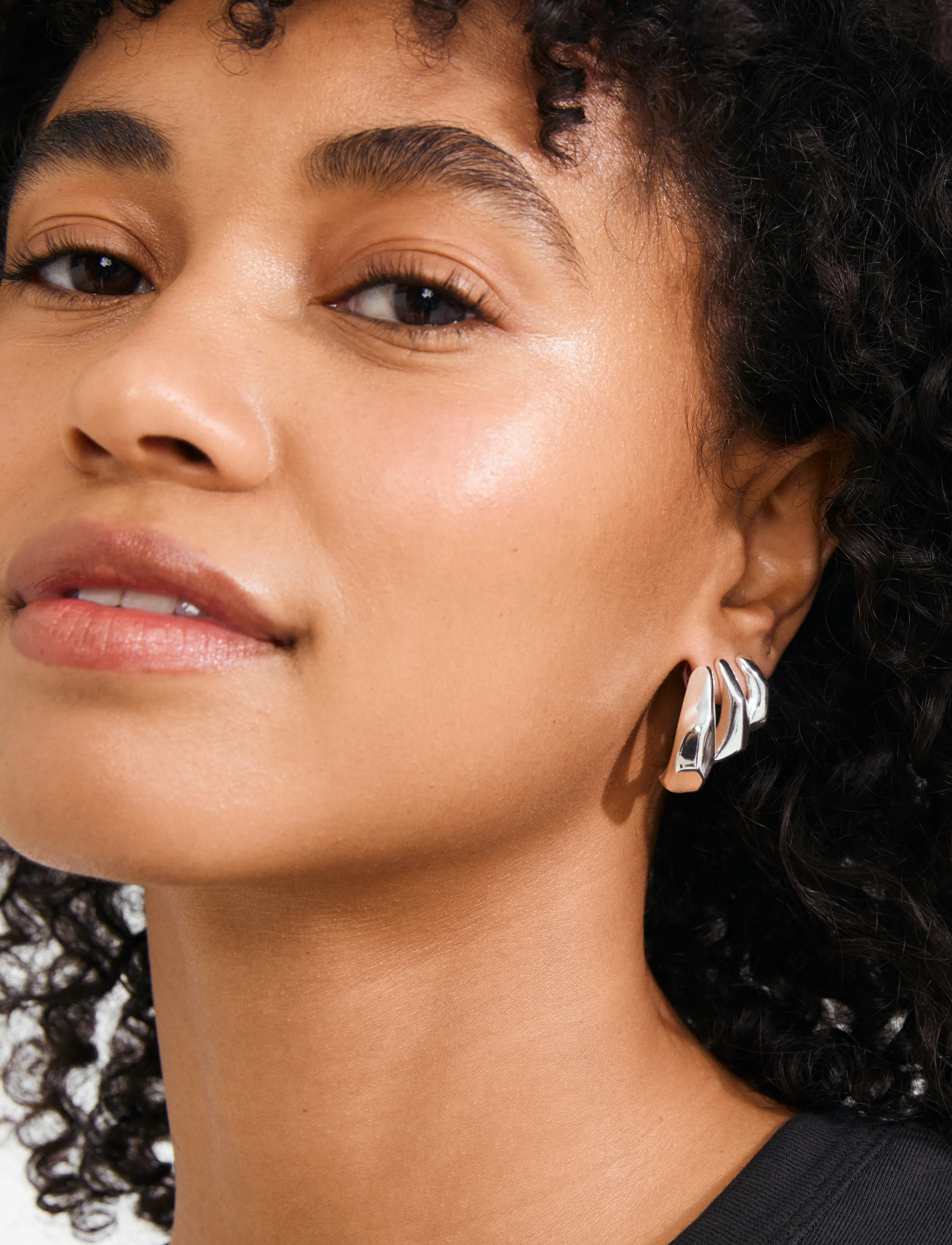 Pilgrim - PRESENCE earrings silver-plated - statement earrings - silver plated - 2