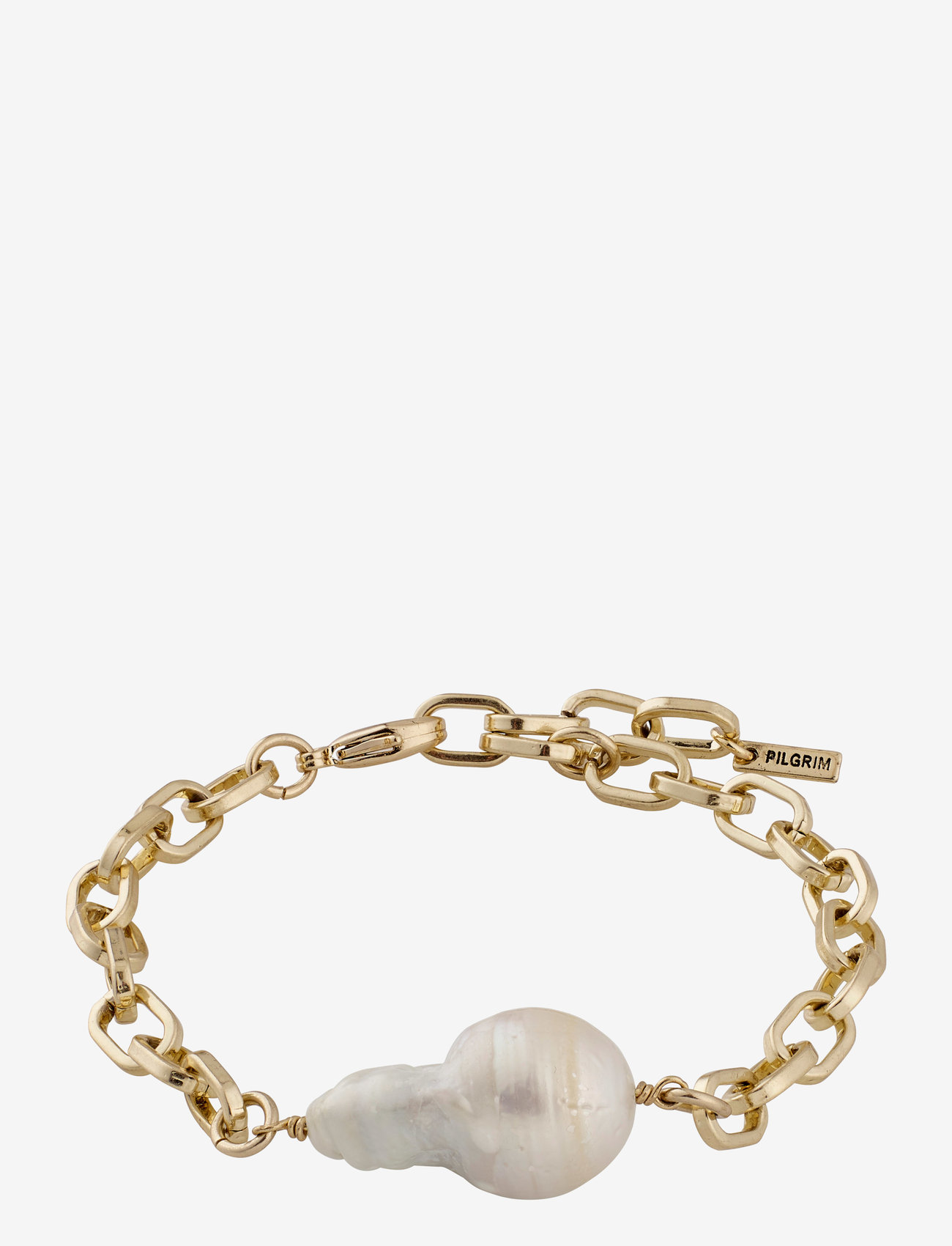 Pilgrim - Bracelet Gracefulness Gold Plated White - gold plated - 0