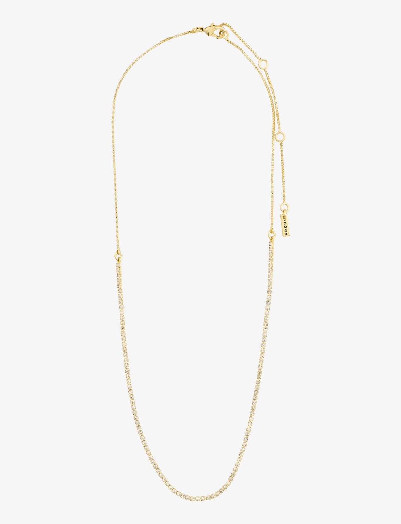 Pilgrim - FRIENDS crystal chain necklace gold-plated - gold plated - 1