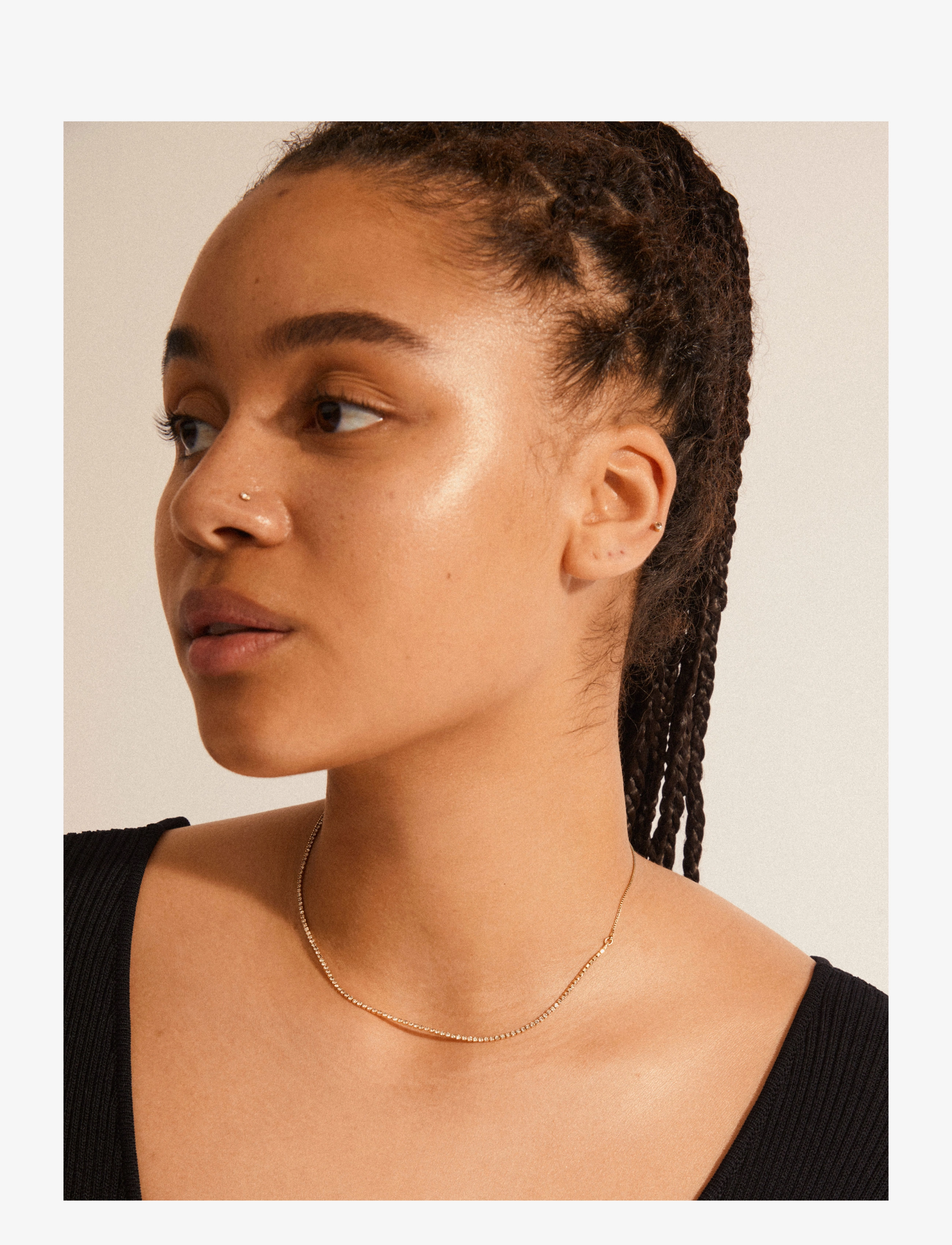 Pilgrim - FRIENDS crystal chain necklace gold-plated - gold plated - 2