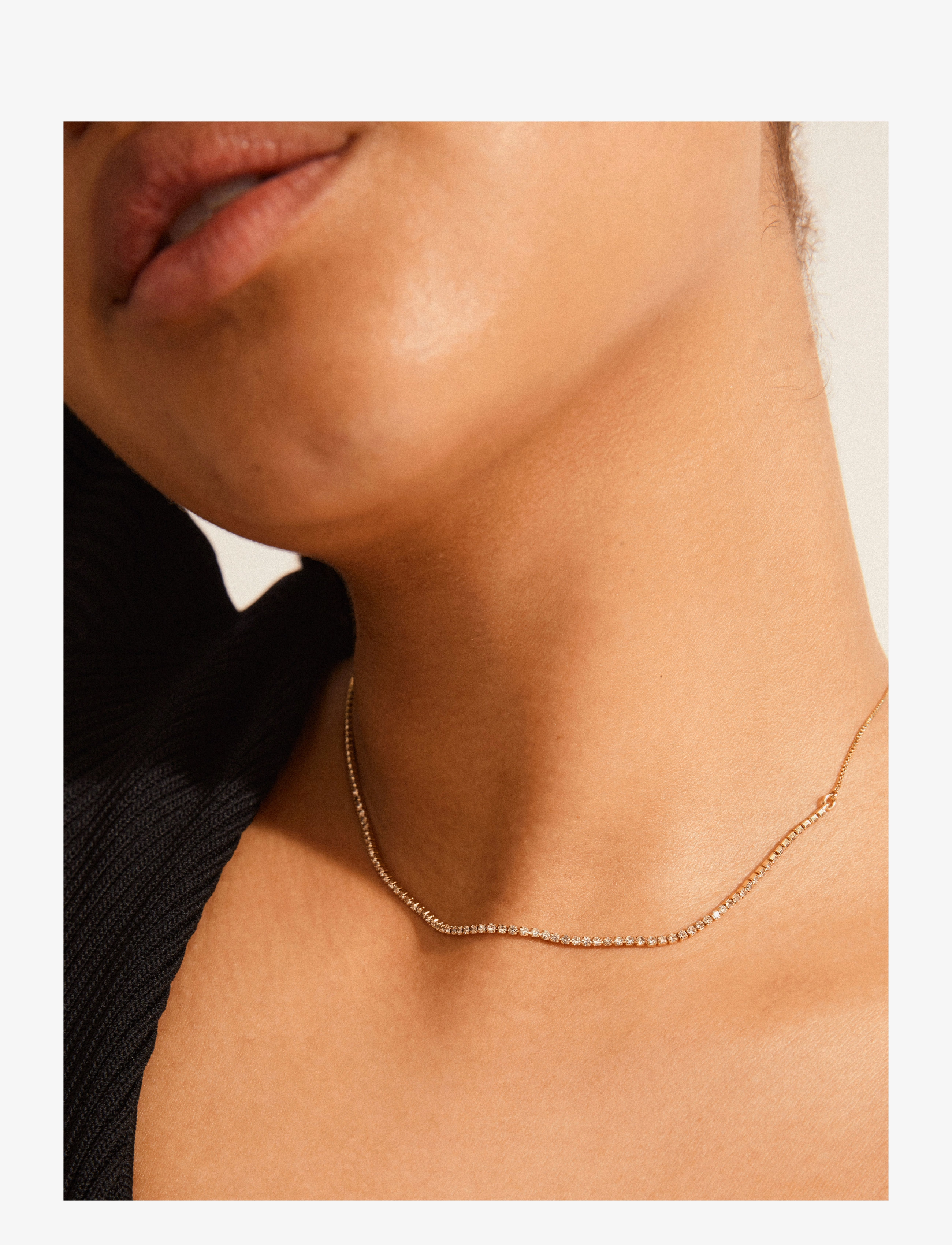 Pilgrim - FRIENDS crystal chain necklace gold-plated - gold plated - 3