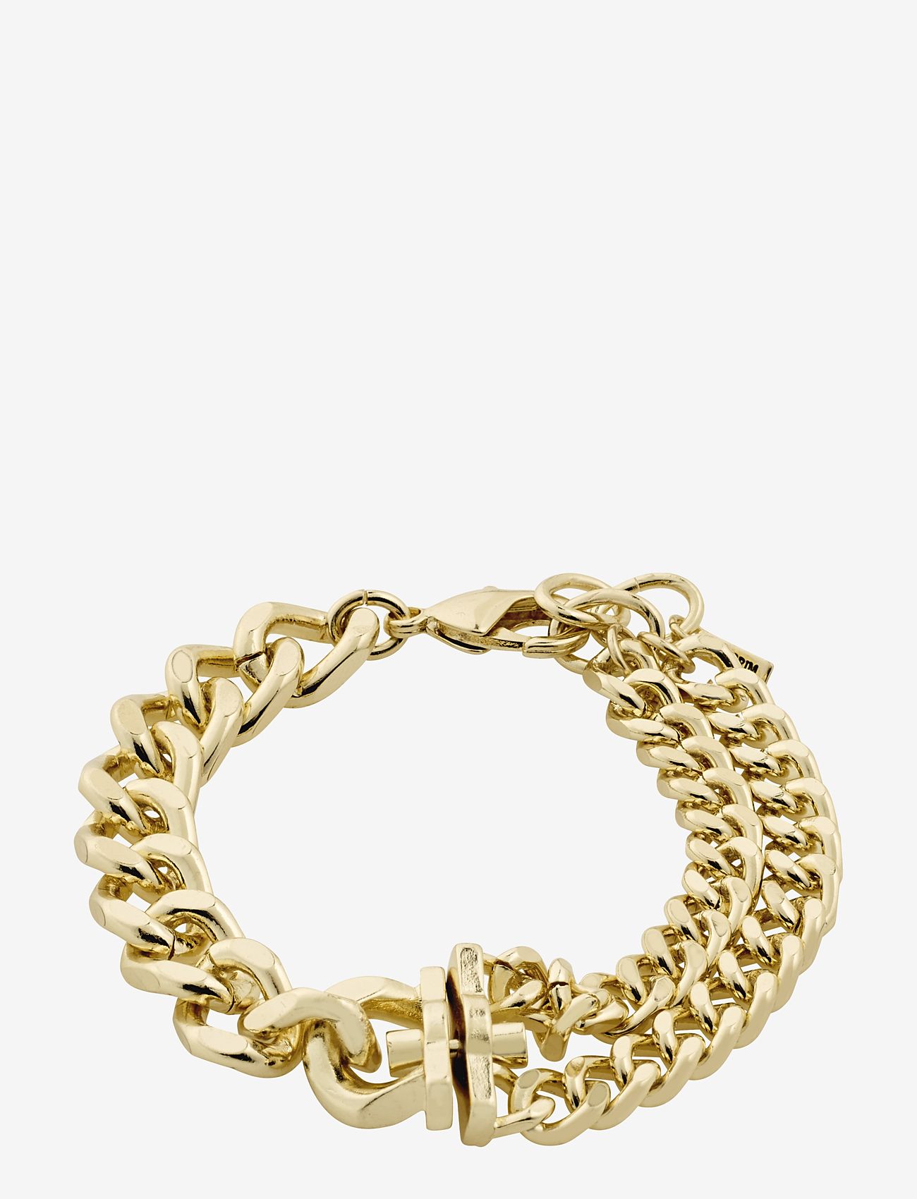 Pilgrim - FRIENDS chunky chain bracelet - kedjearmband - gold plated - 0
