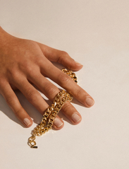 Pilgrim - FRIENDS chunky chain bracelet - grandininės apyrankės - gold plated - 3