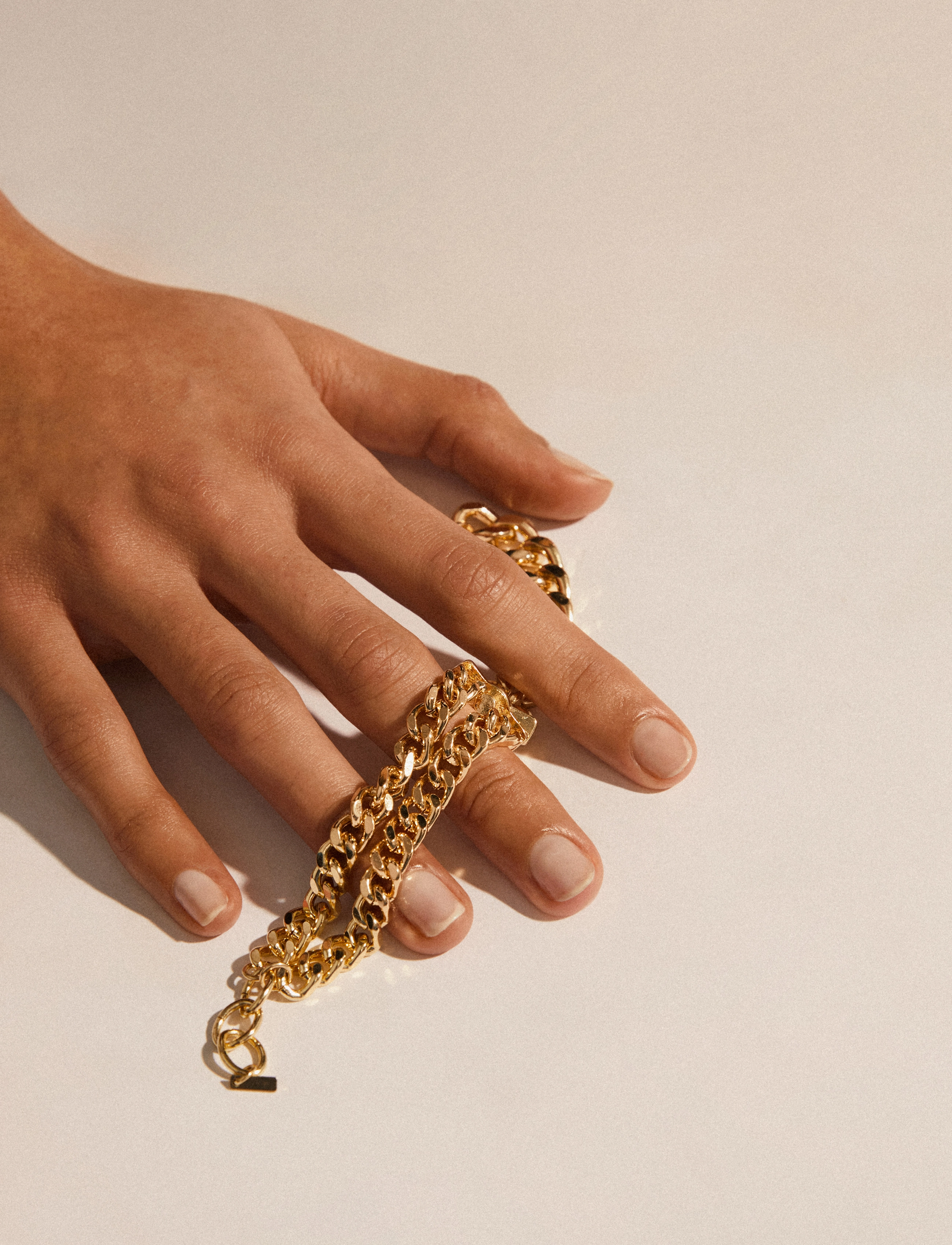 Pilgrim - FRIENDS chunky chain bracelet - gold plated - 5