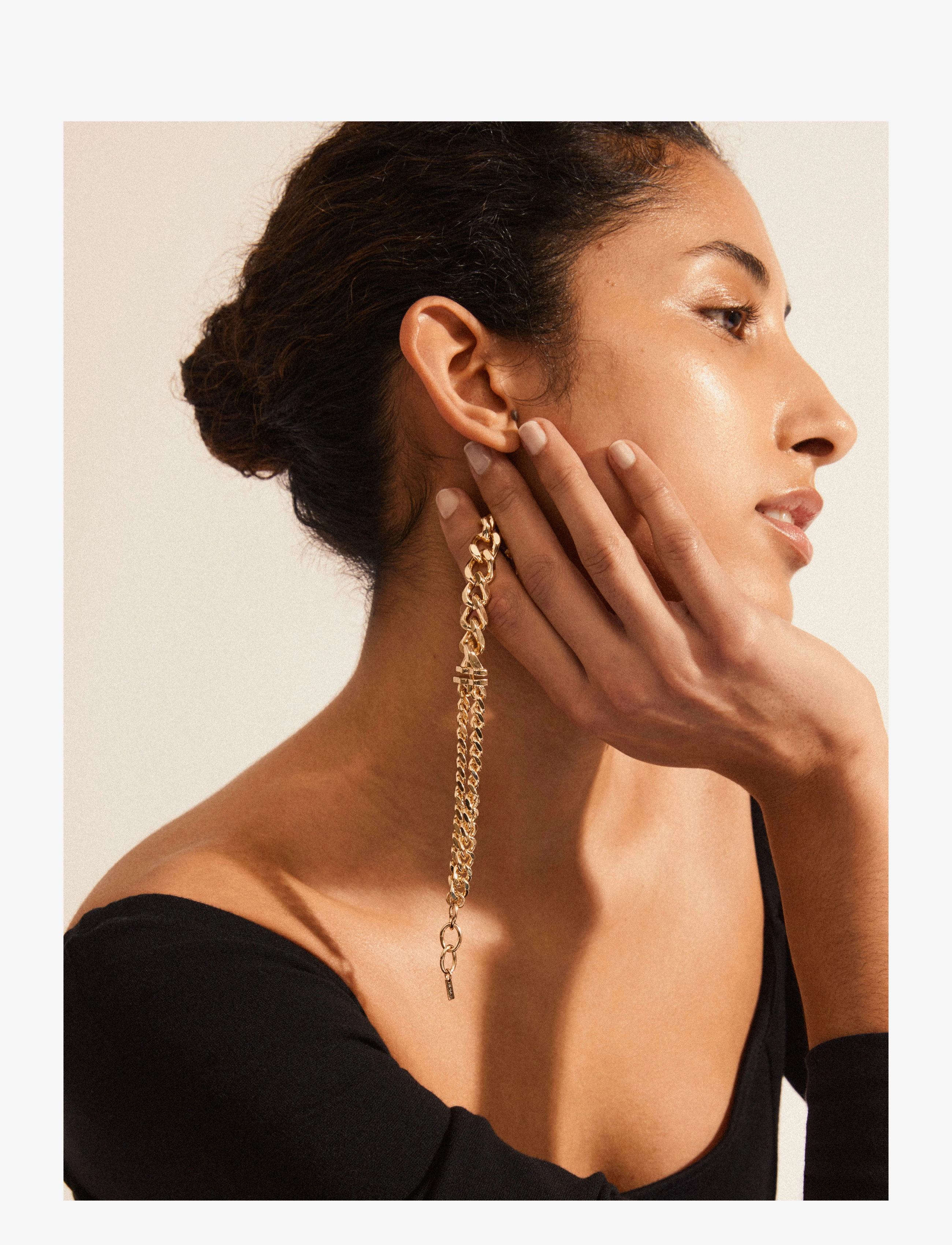 Pilgrim - FRIENDS chunky chain bracelet - gold plated - 1