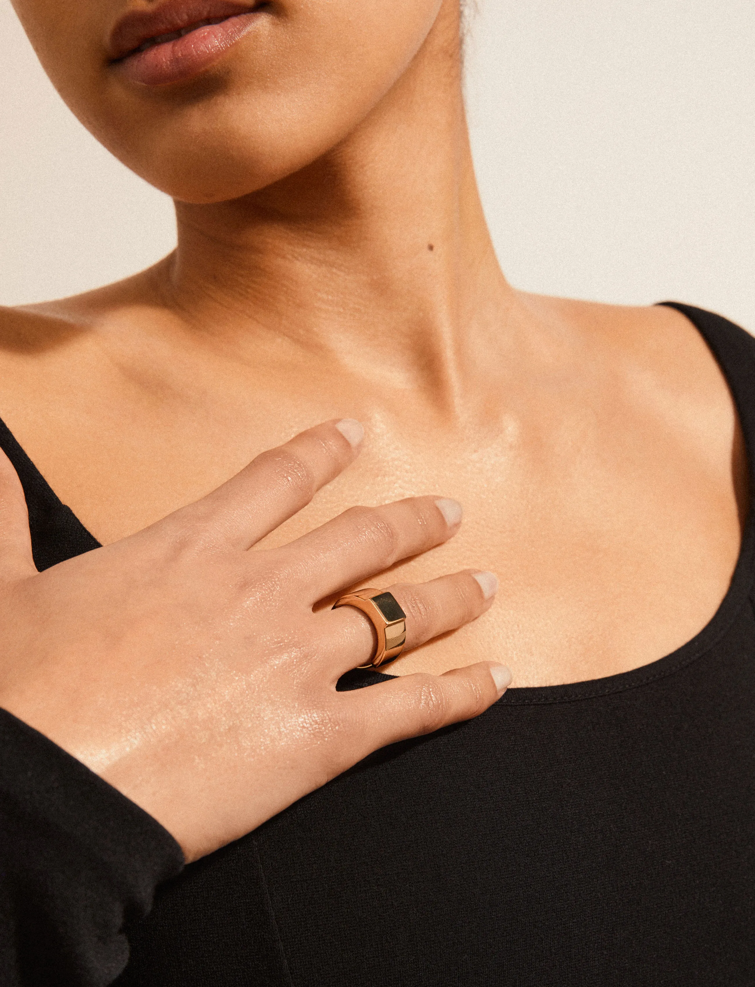 Pilgrim - FRIENDS ring gold-plated - gold plated - 2
