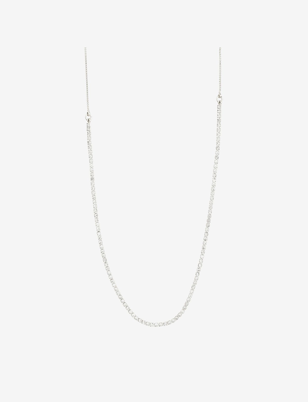 Pilgrim - FRIENDS crystal chain necklace - kaelaketid - silver plated - 0