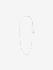 Pilgrim - FRIENDS crystal chain necklace - festtøj til outletpriser - silver plated - 1