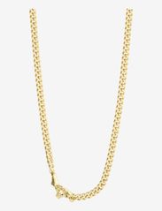 BREATHE recycled curb chain necklace gold-plated - GOLD PLATED