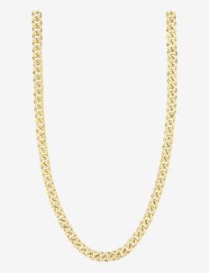 HEAT recycled chain necklace gold-plated, Pilgrim