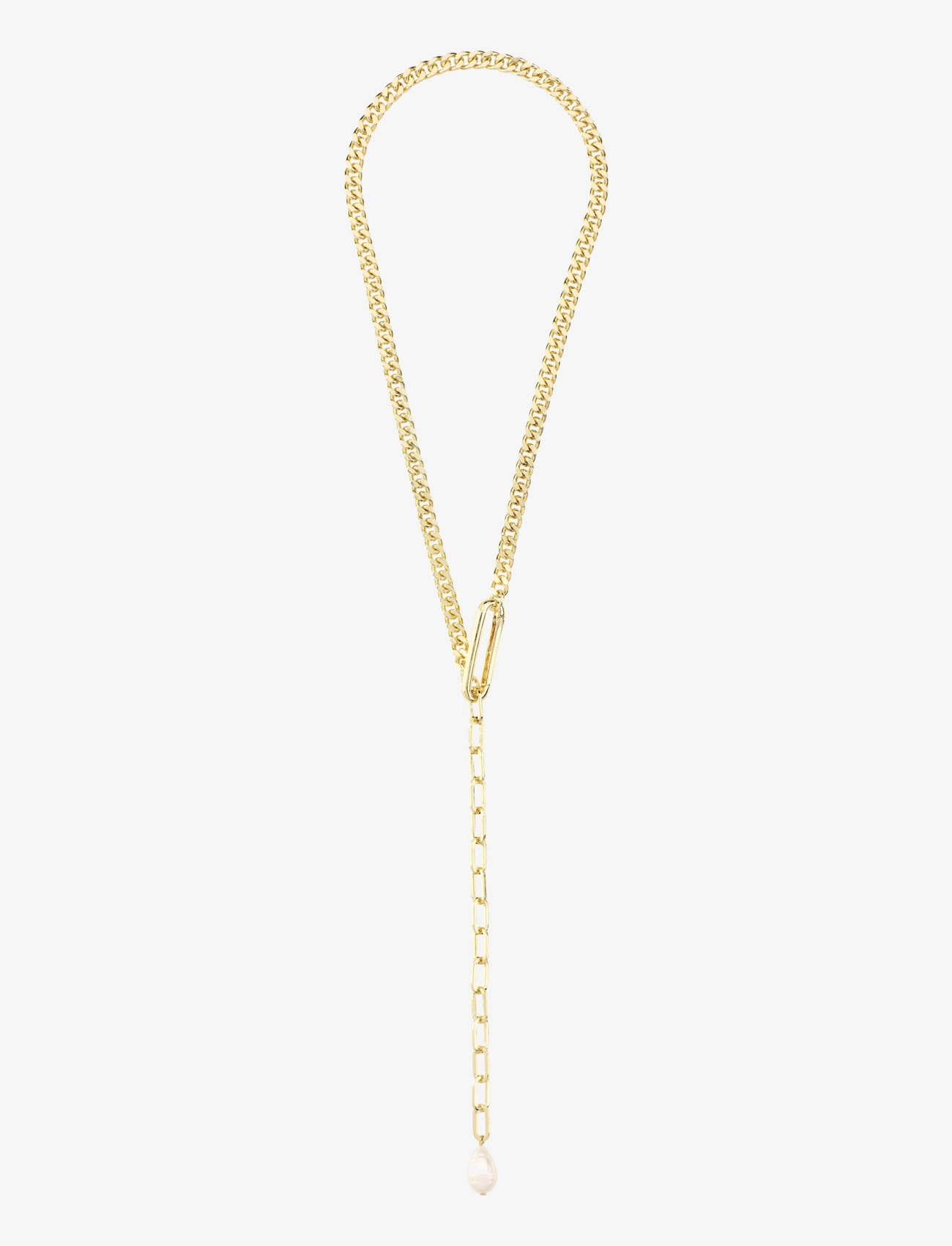 Pilgrim - HEAT recycled chain necklace - gold plated - 3