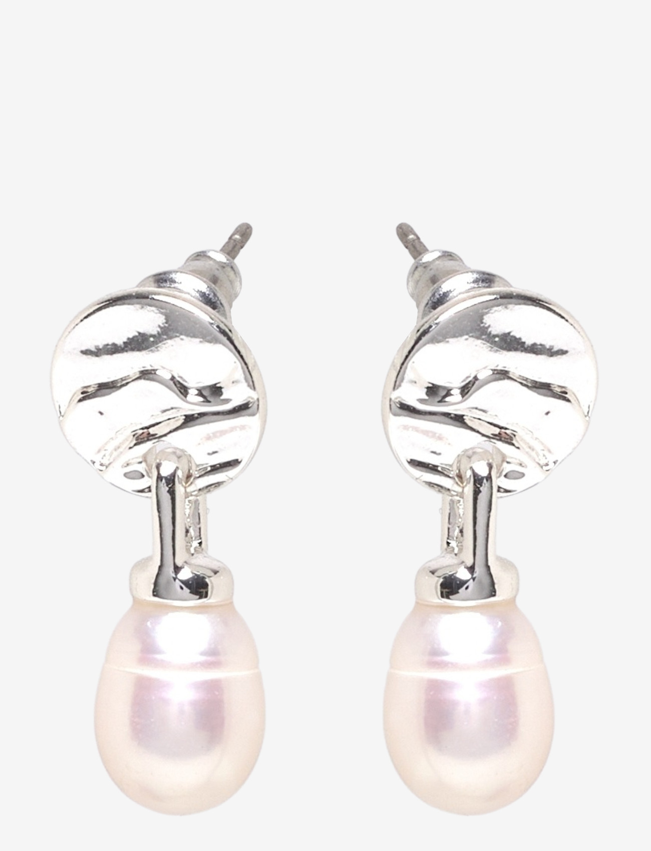 Pilgrim - HEAT freshwater pearl earrings silver-plated - perlenohrringe - silver plated - 0